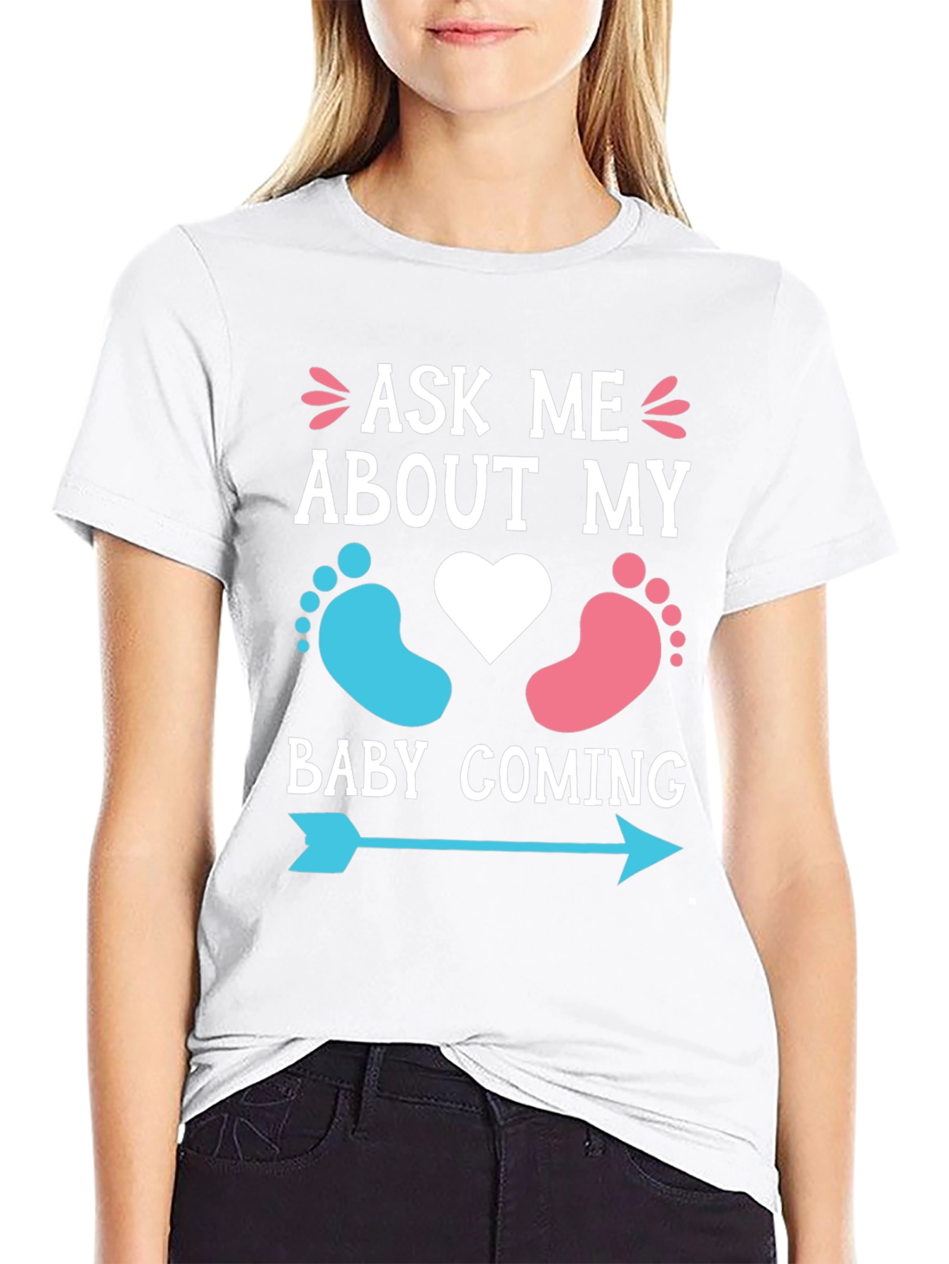 Ask Me About My Baby Coming T-Shirt