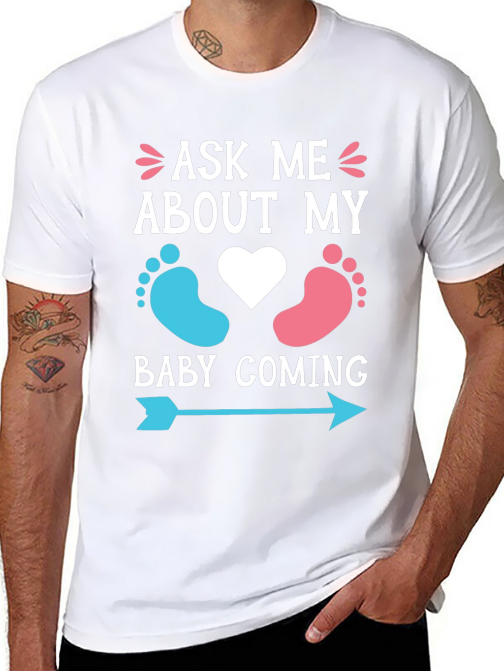 Ask Me About My Baby Coming T-Shirt
