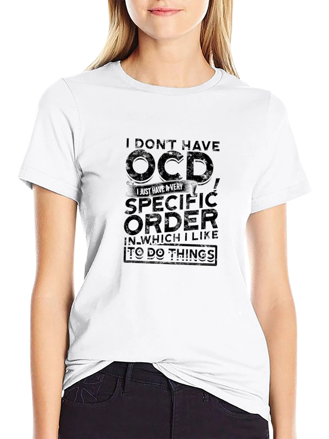 OCD Humor Graphic Tee - Specific Order T-Shirt