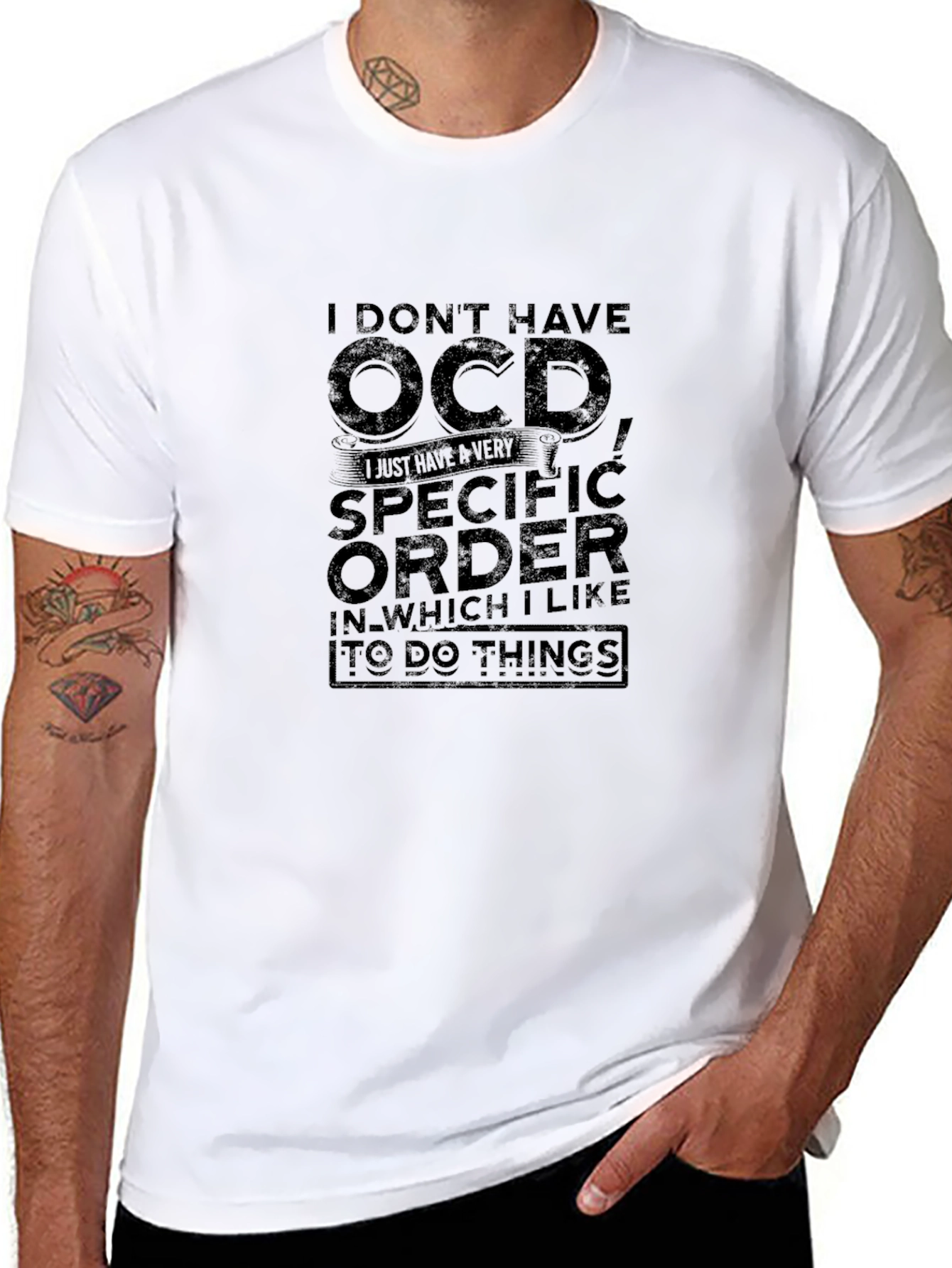 OCD Humor Graphic Tee - Specific Order T-Shirt