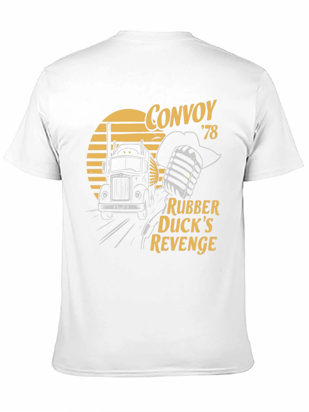Convoy 78 Rubber Ducks Revenge Black T-Shirt