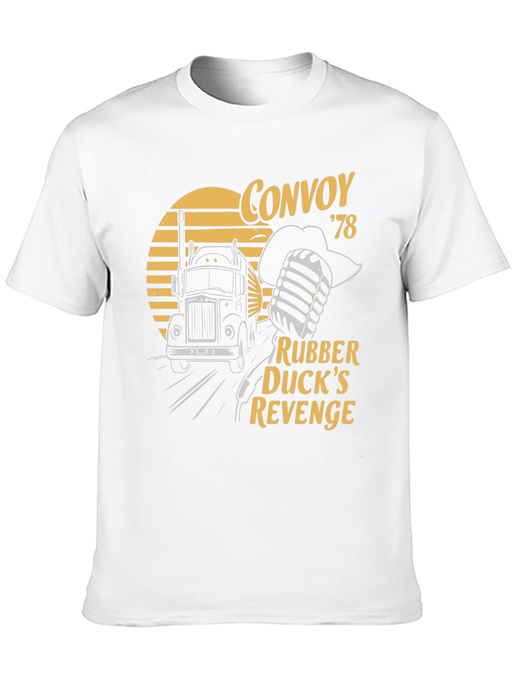 Convoy 78 Rubber Ducks Revenge Black T-Shirt