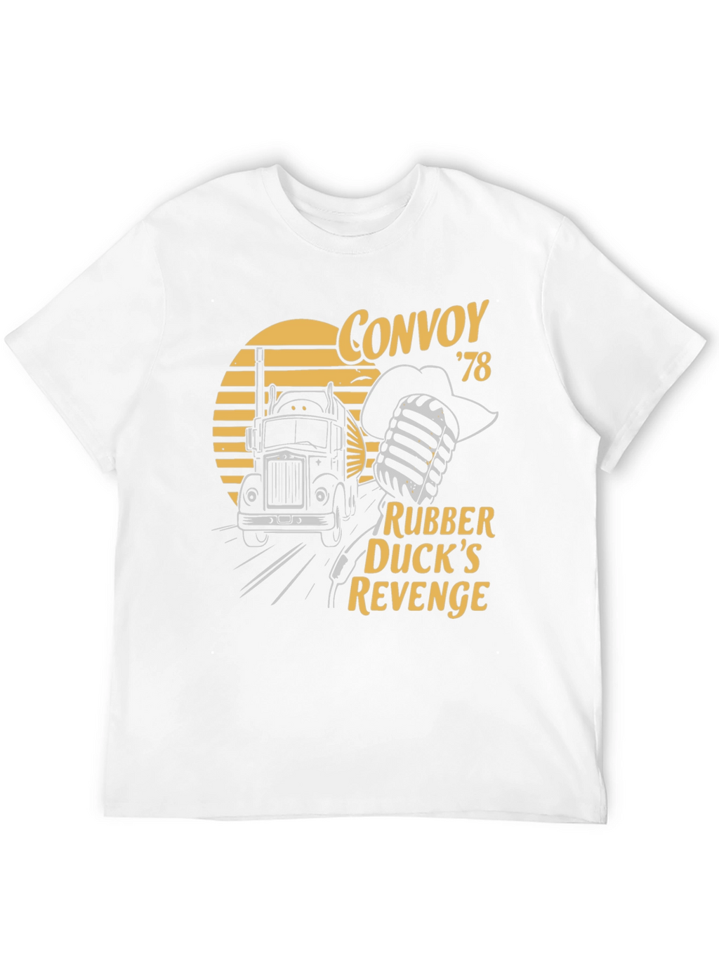 Convoy 78 Rubber Ducks Revenge Black T-Shirt