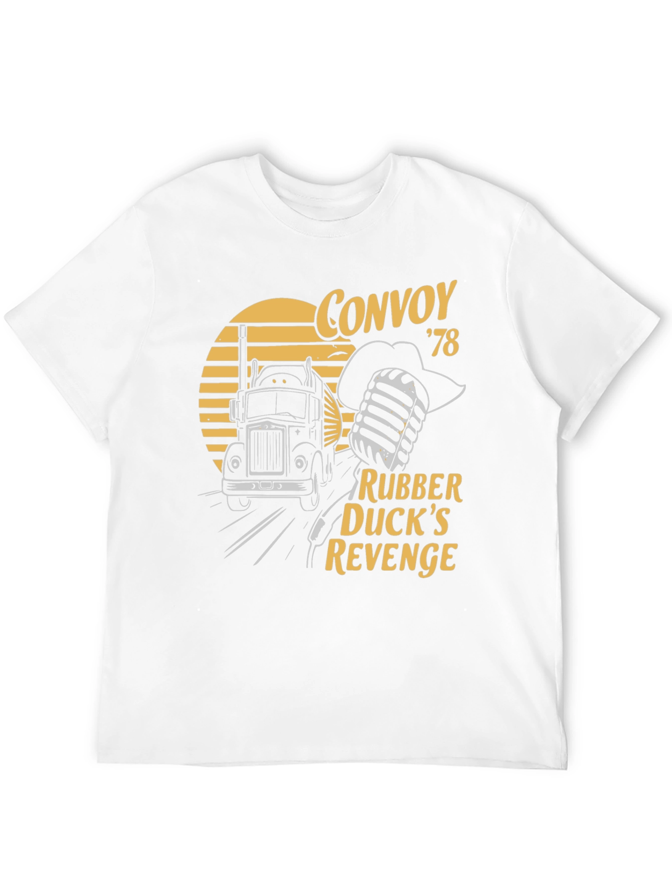 Convoy 78 Rubber Ducks Revenge Black T-Shirt