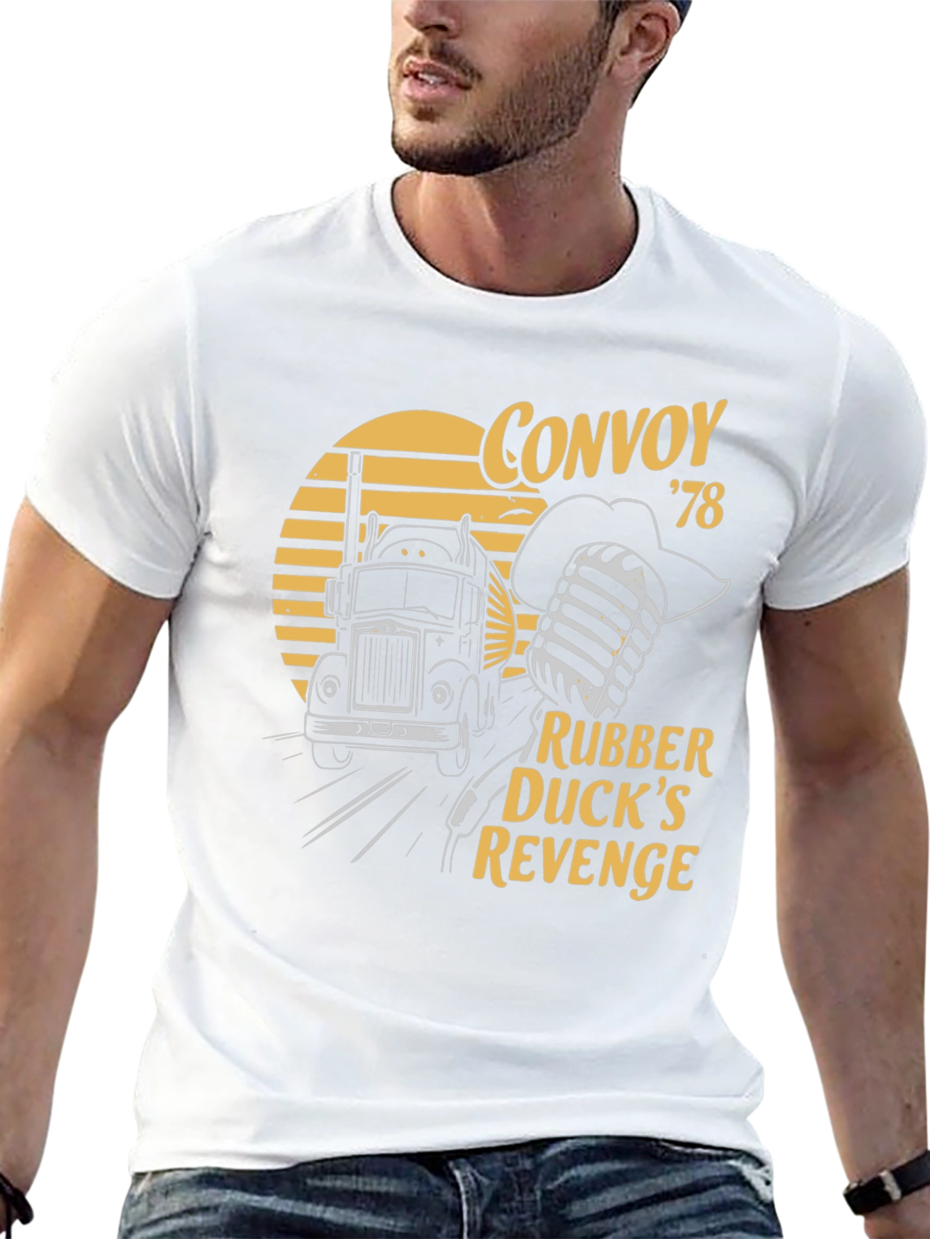 Convoy 78 Rubber Ducks Revenge Black T-Shirt