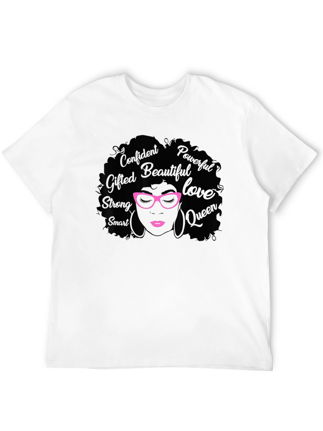 Empowered Woman Graphic T-Shirt - Black