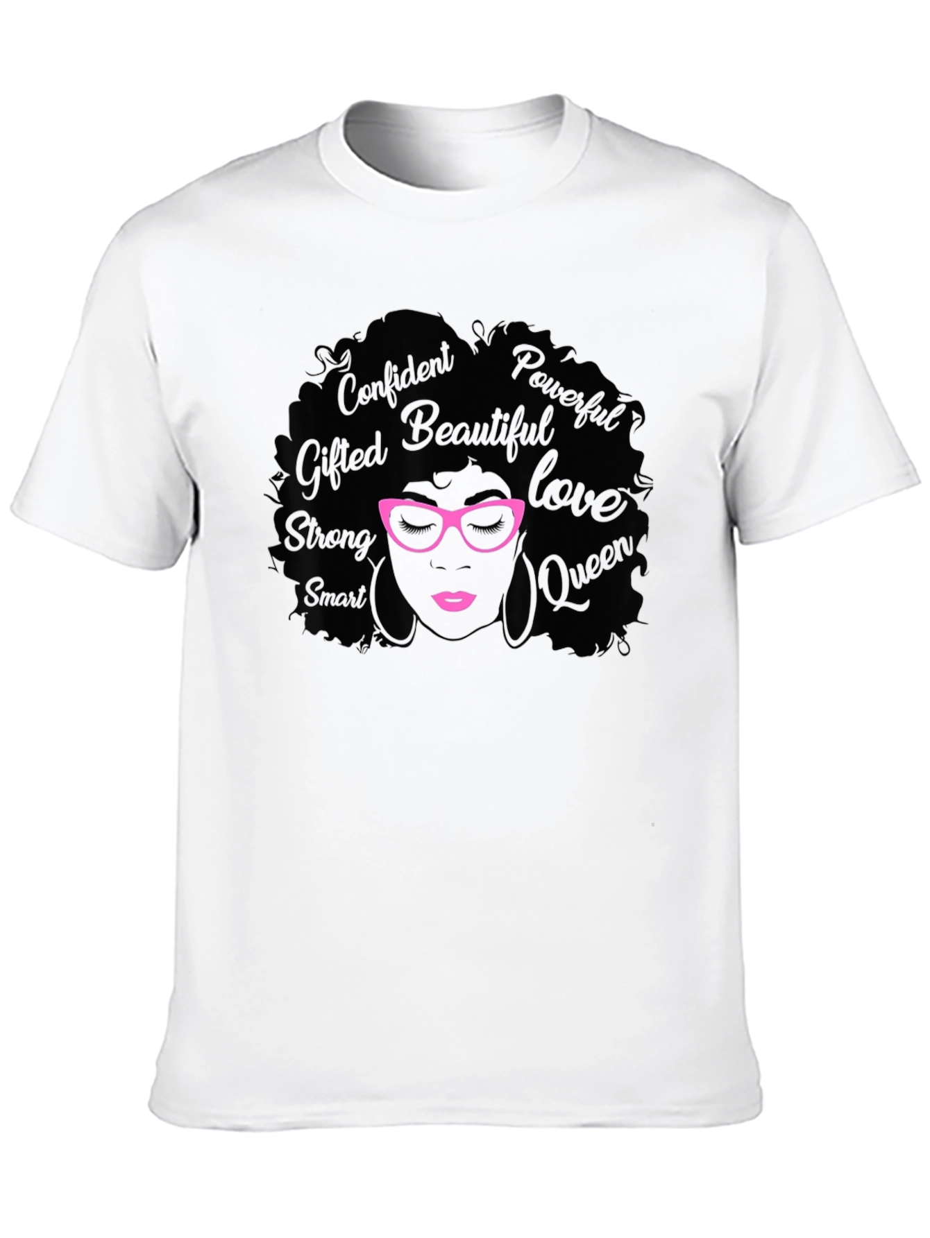 Empowered Woman Graphic T-Shirt - Black