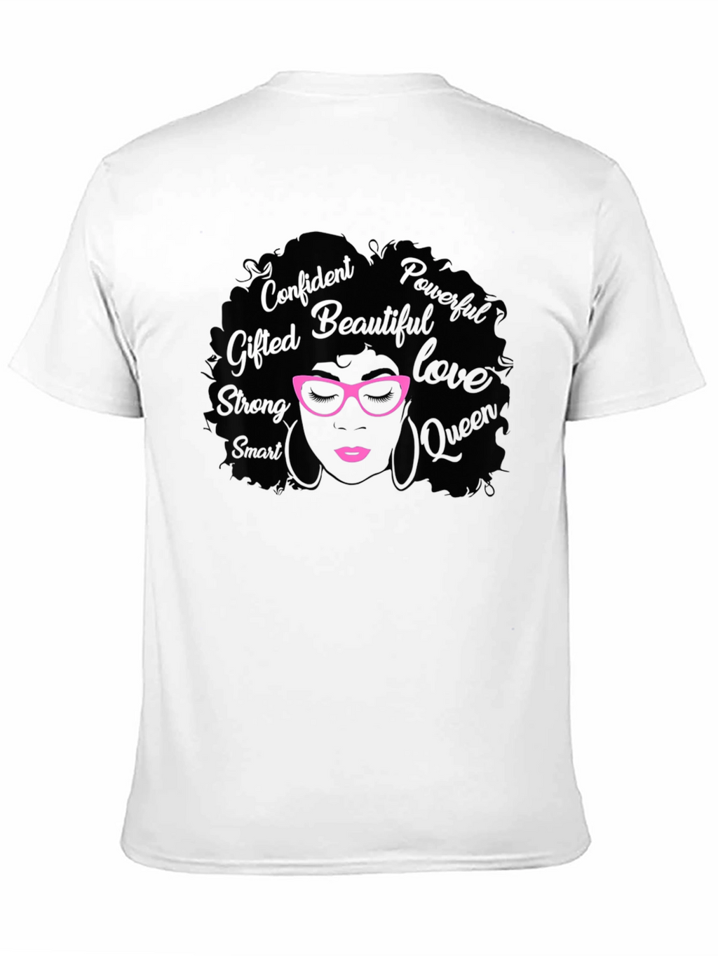 Empowered Woman Graphic T-Shirt - Black
