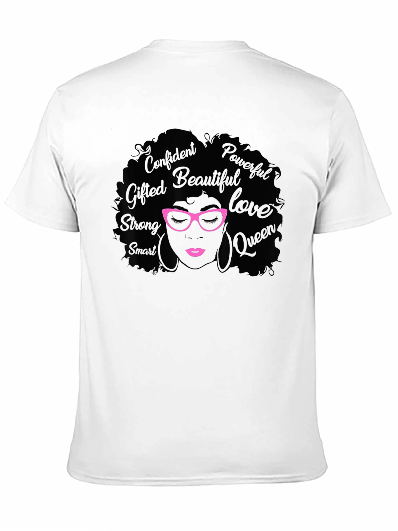 Empowered Woman Graphic T-Shirt - Black