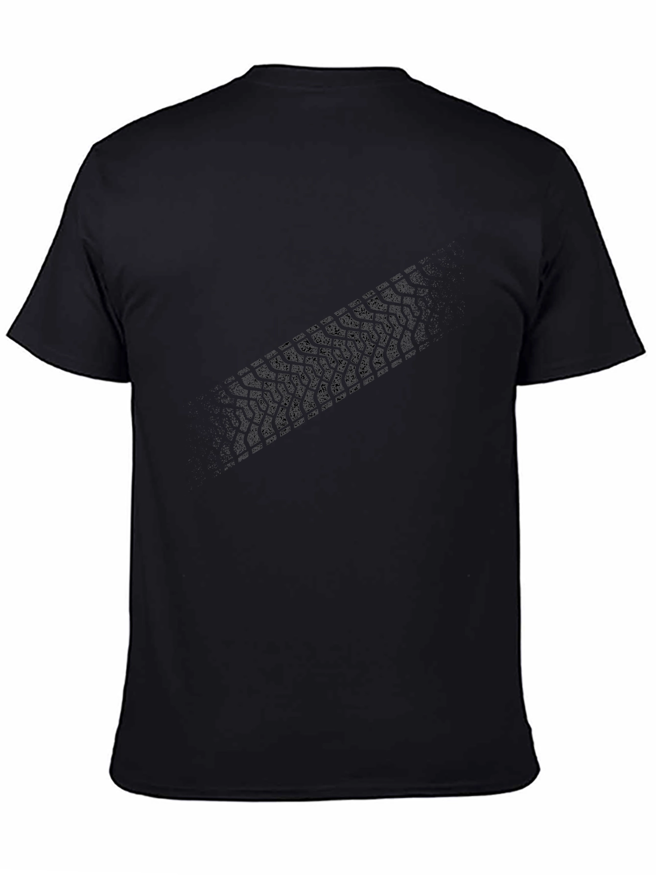 Black Tire Tread Graphic Tee