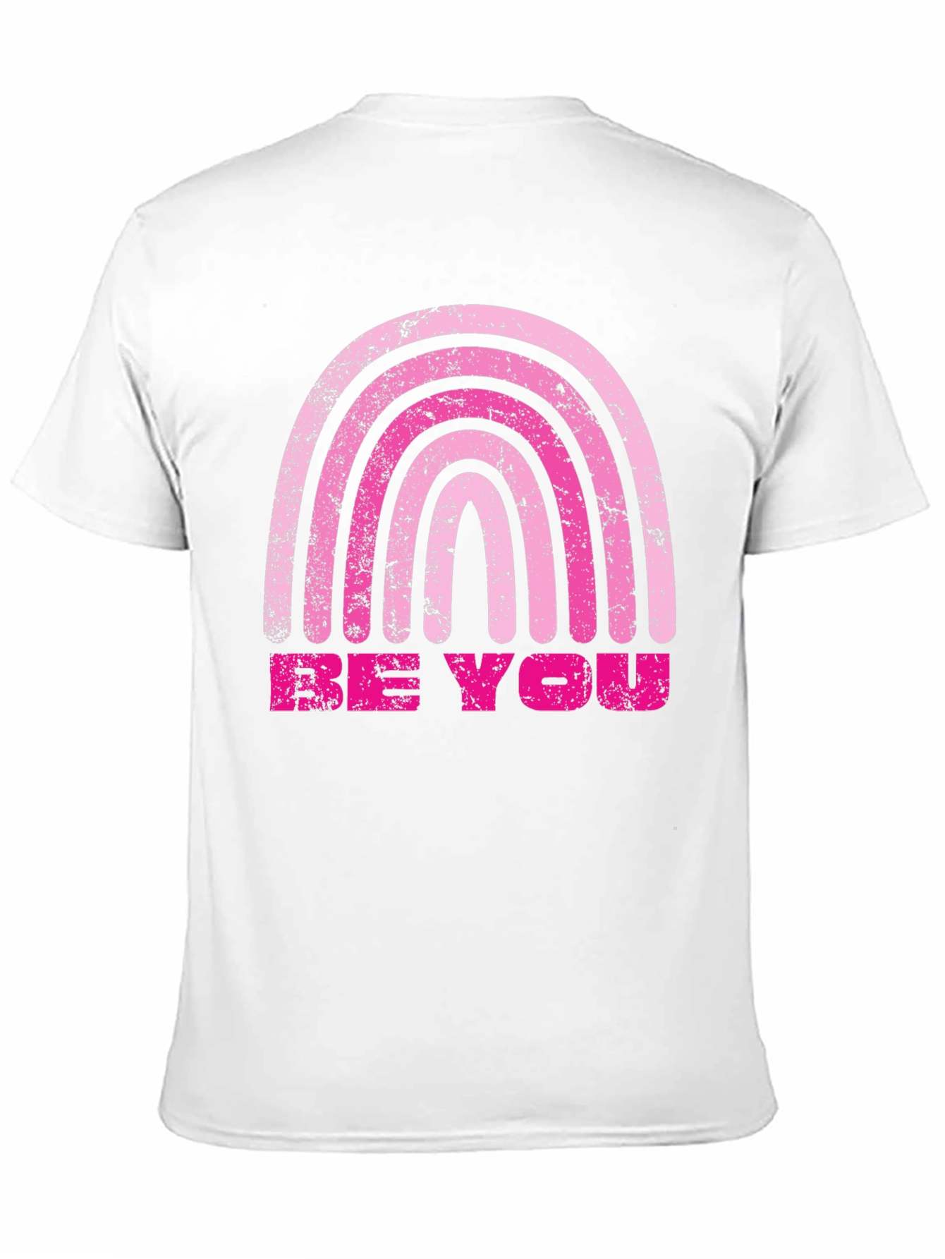 Be You Rainbow Graphic Tee