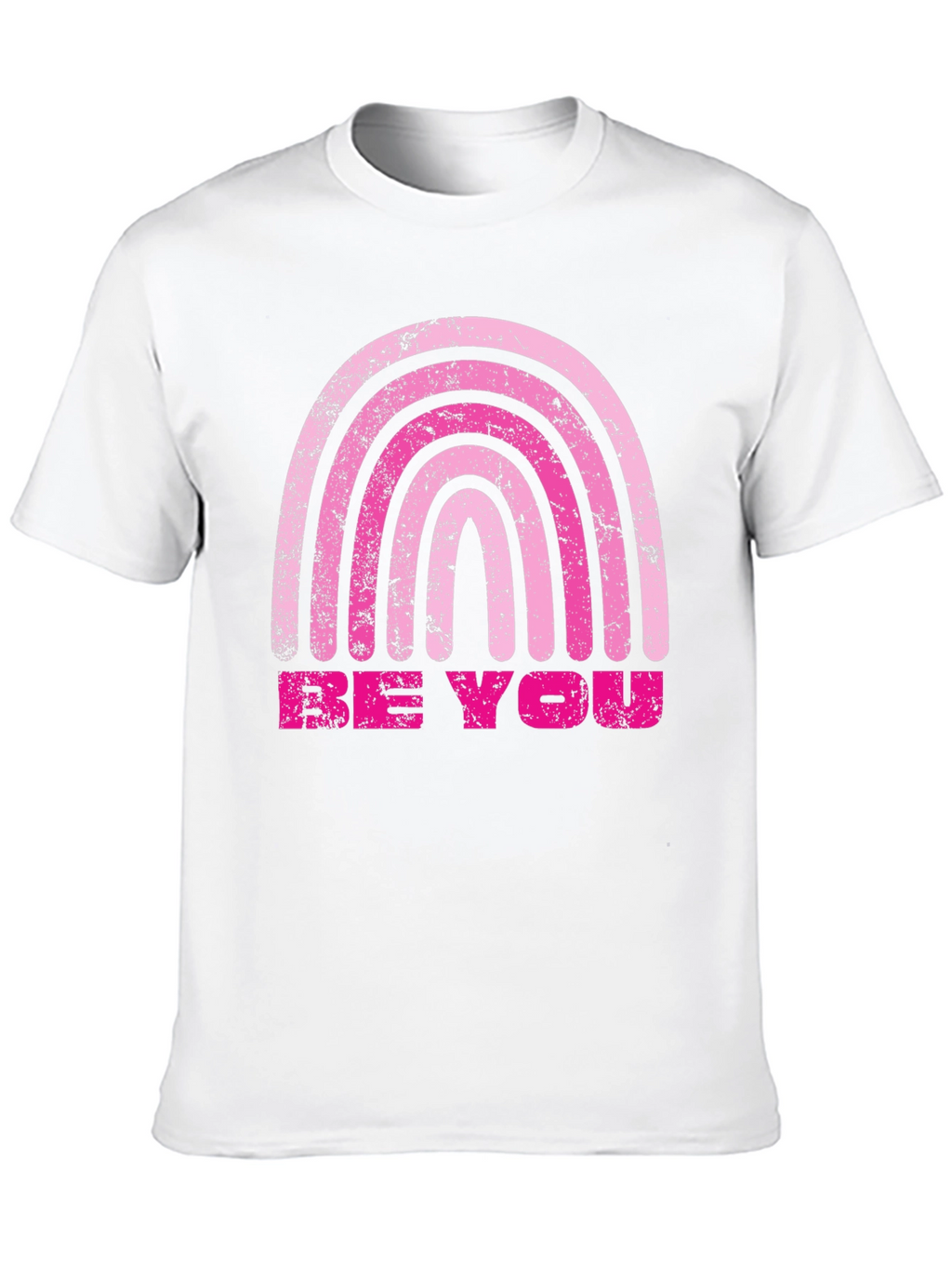Be You Rainbow Graphic Tee