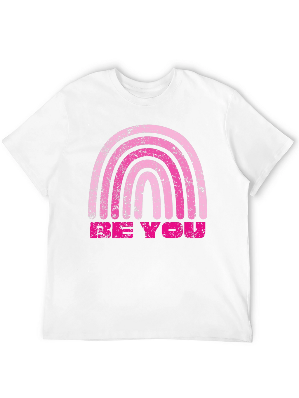 Be You Rainbow Graphic Tee
