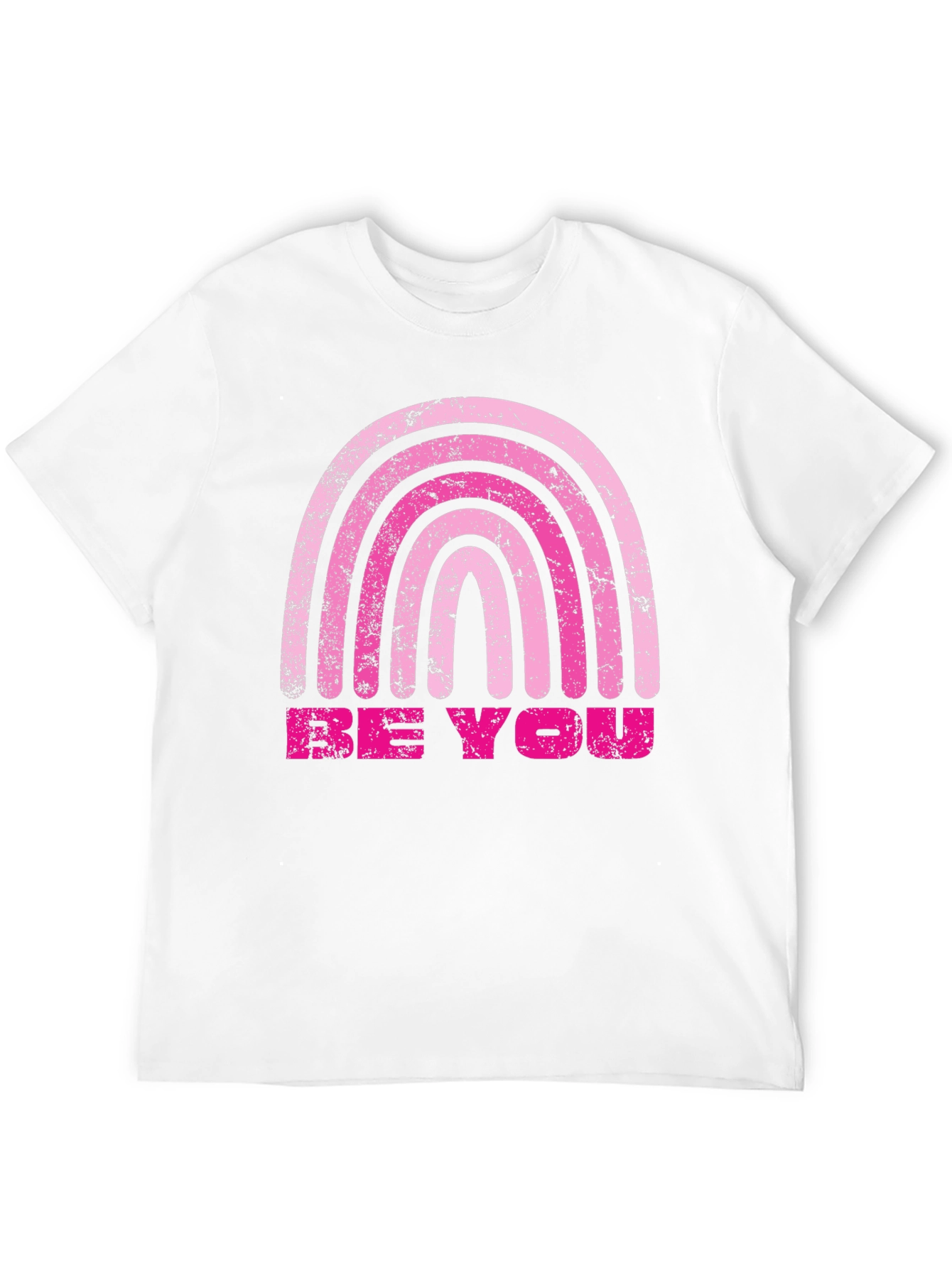 Be You Rainbow Graphic Tee