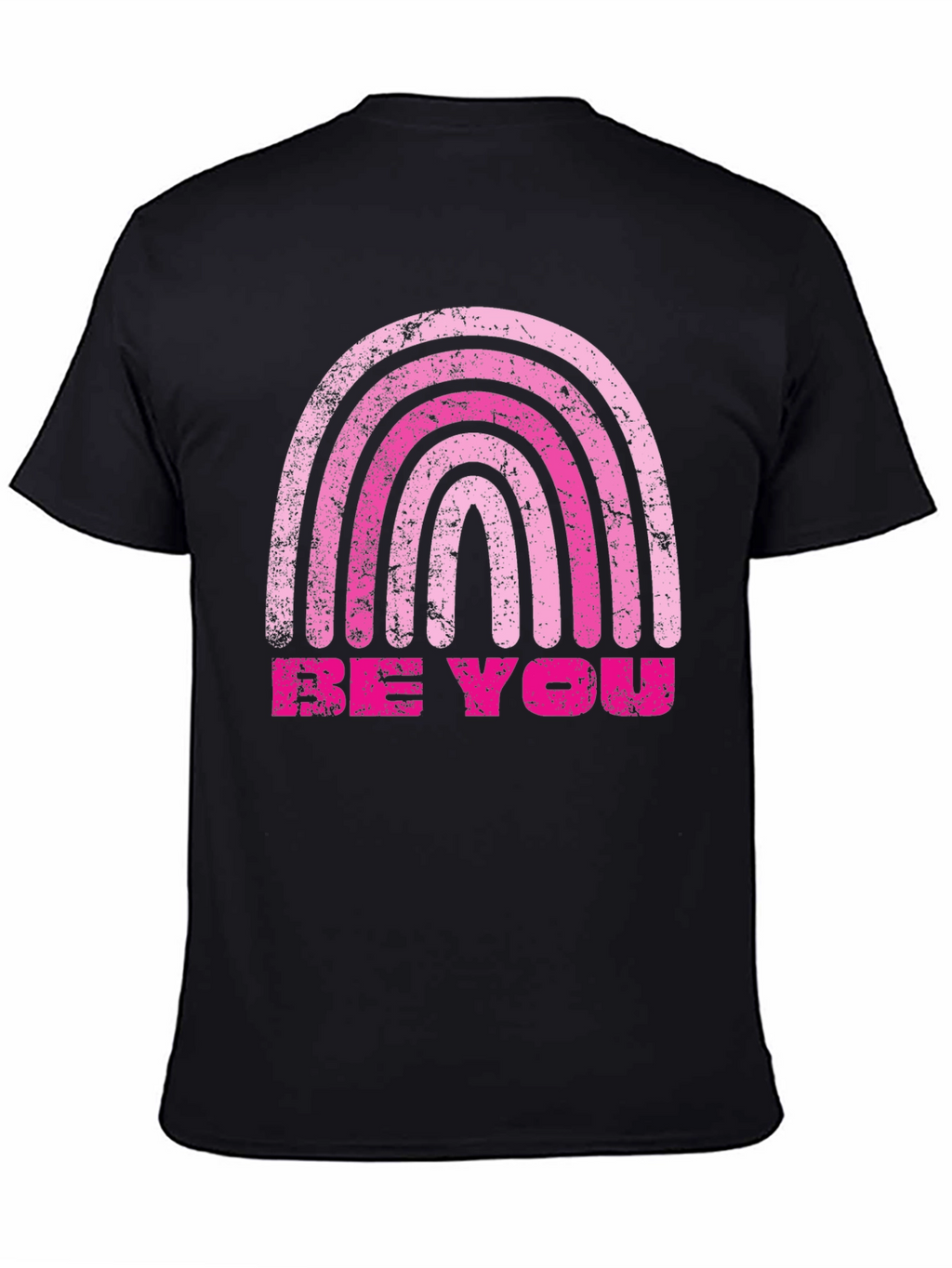 Be You Rainbow Graphic Tee