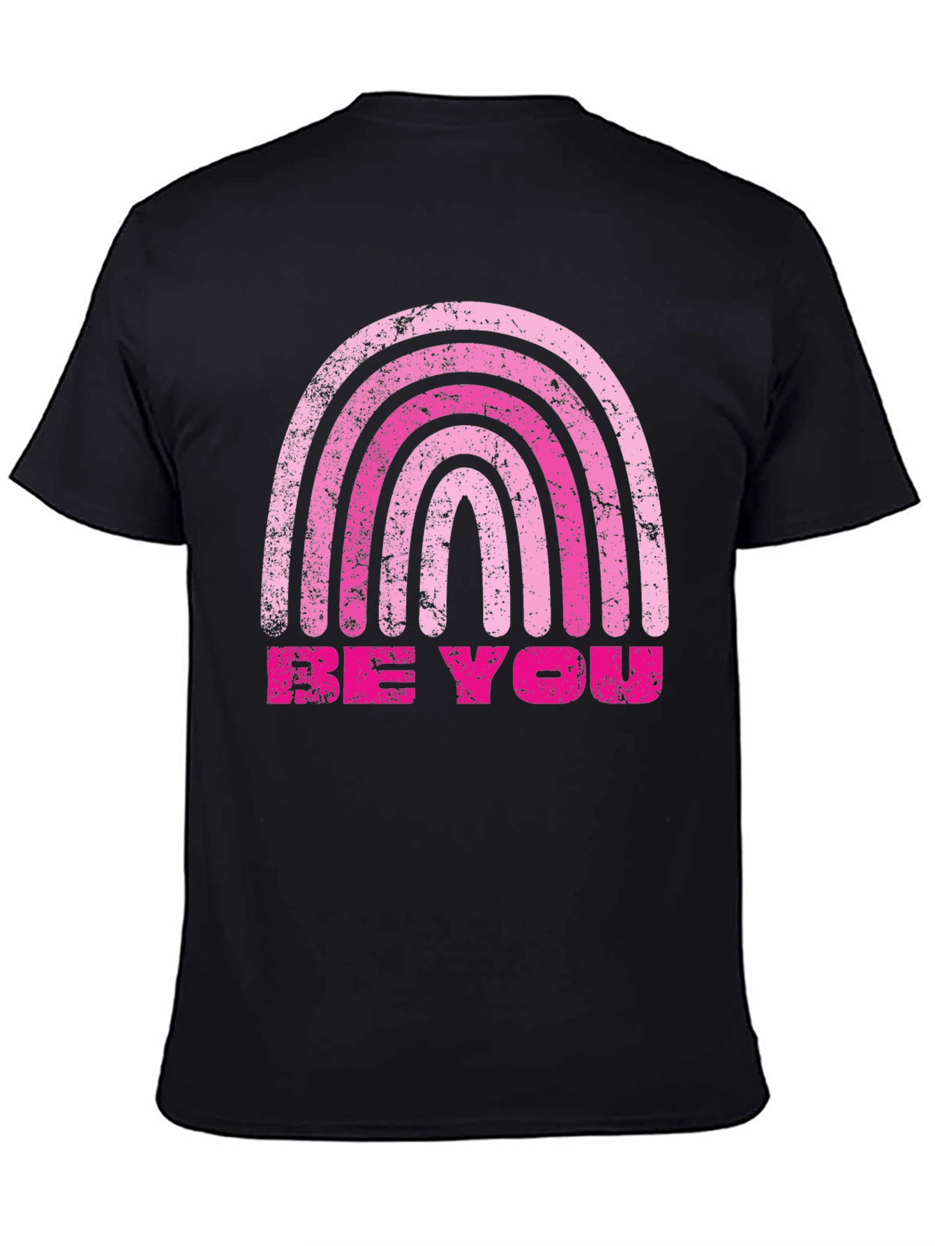 Be You Rainbow Graphic Tee