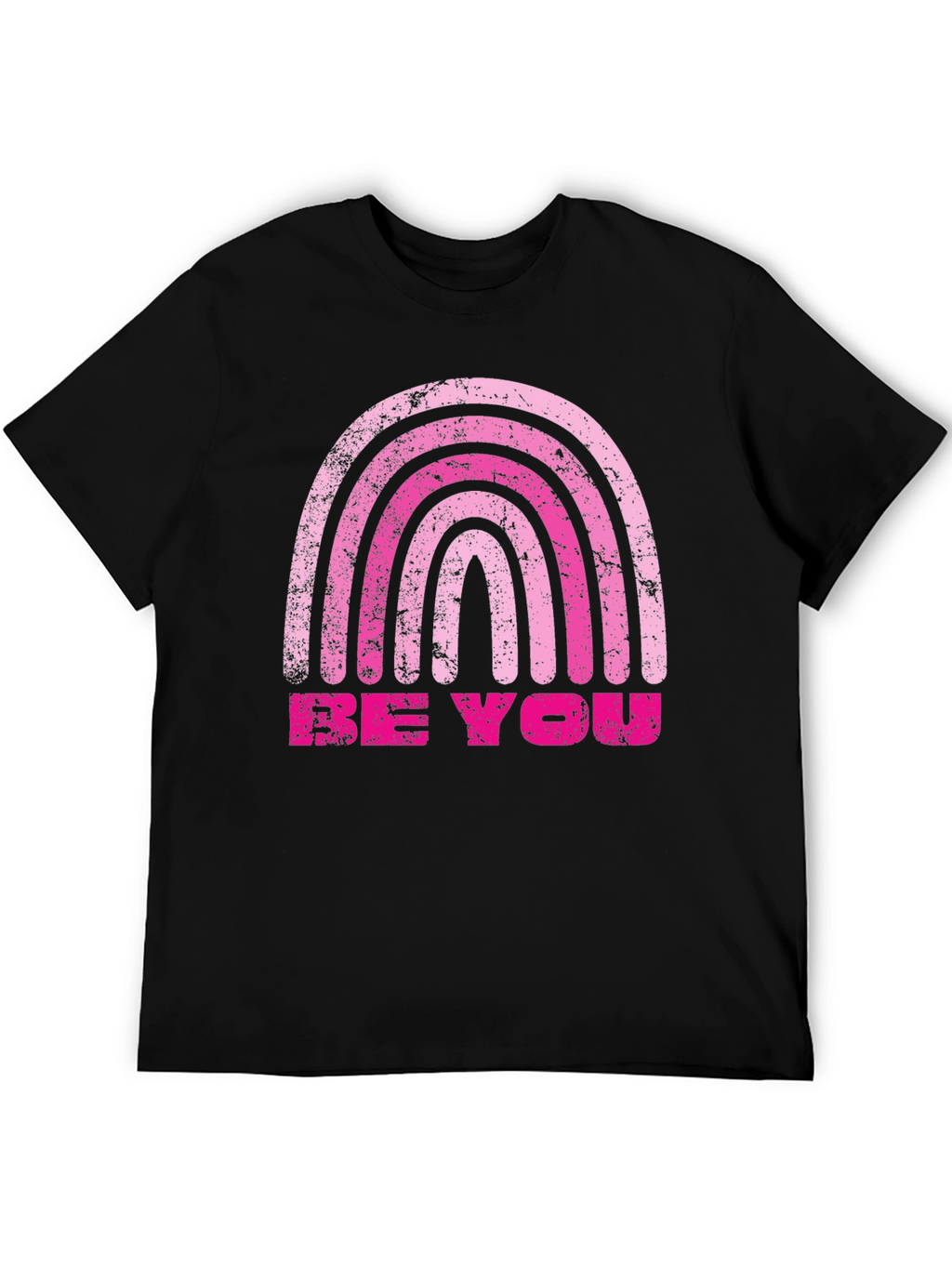 Be You Rainbow Graphic Tee