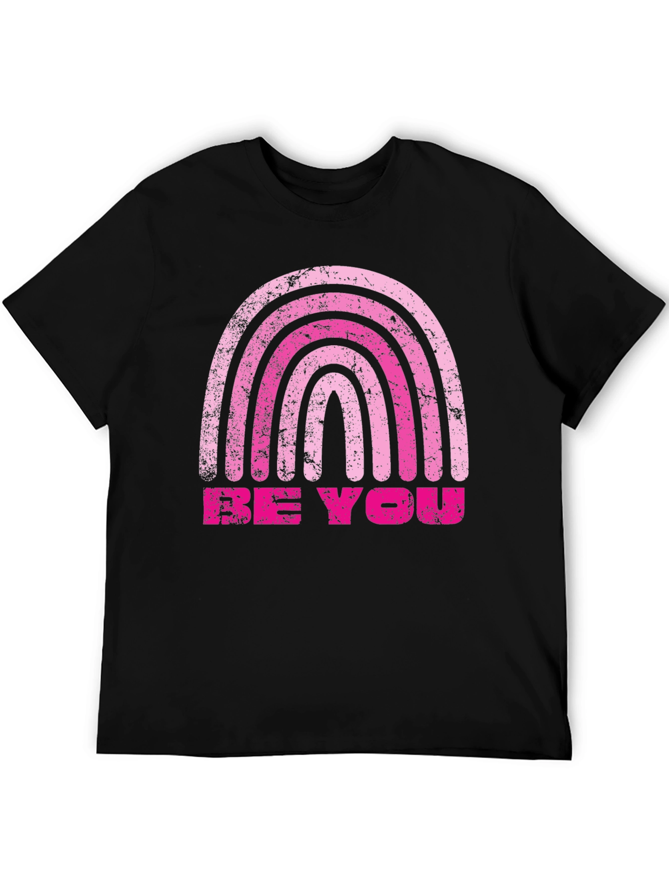Be You Rainbow Graphic Tee