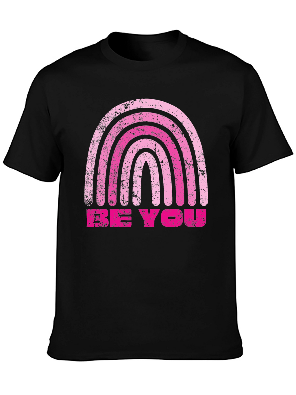 Be You Rainbow Graphic Tee