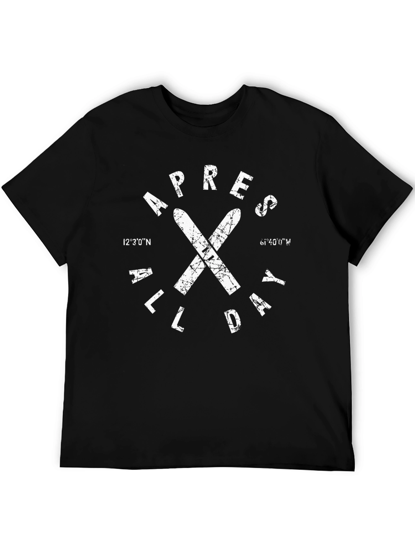 Apres All Day Graphic Tee - Ski Enthusiast T-Shirt