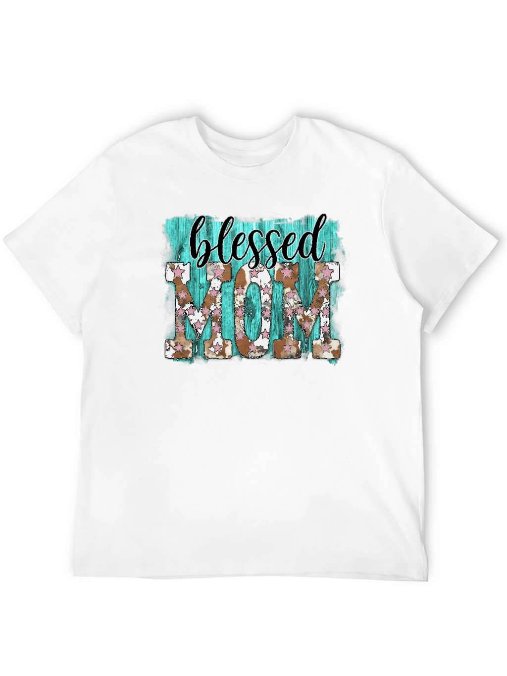 Blessed Mom Graphic Tee - Western Style