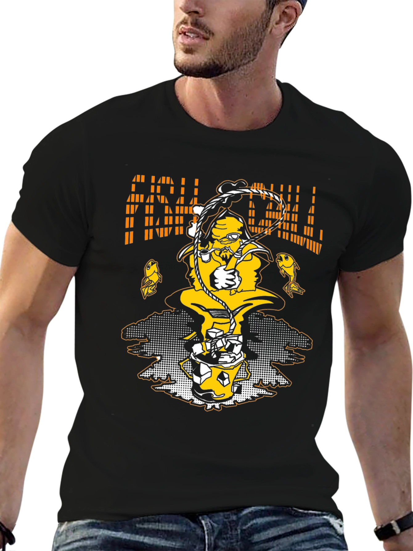 Fish Chill Graphic Tee