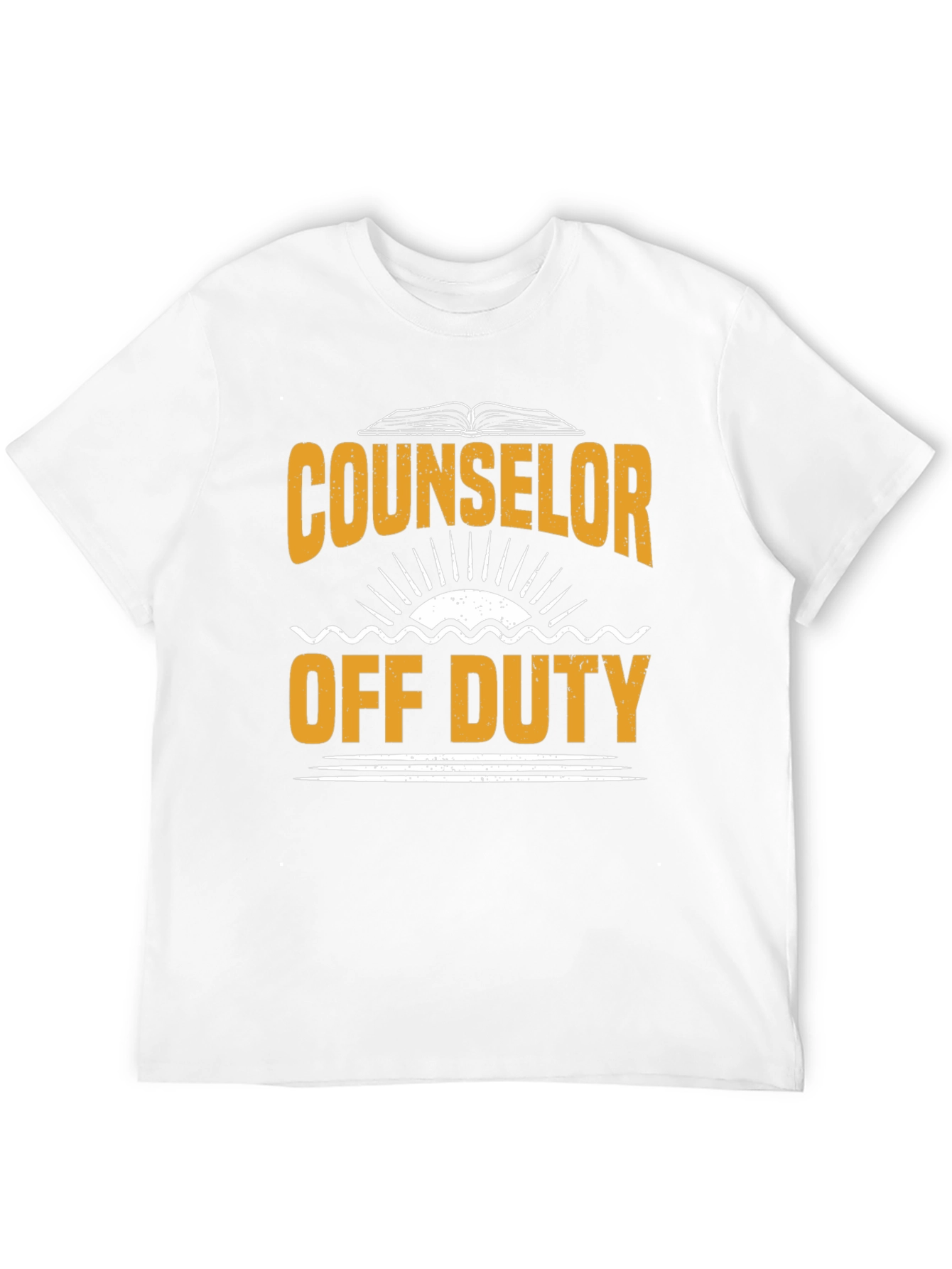Counselor Off Duty Graphic T-Shirt - Black