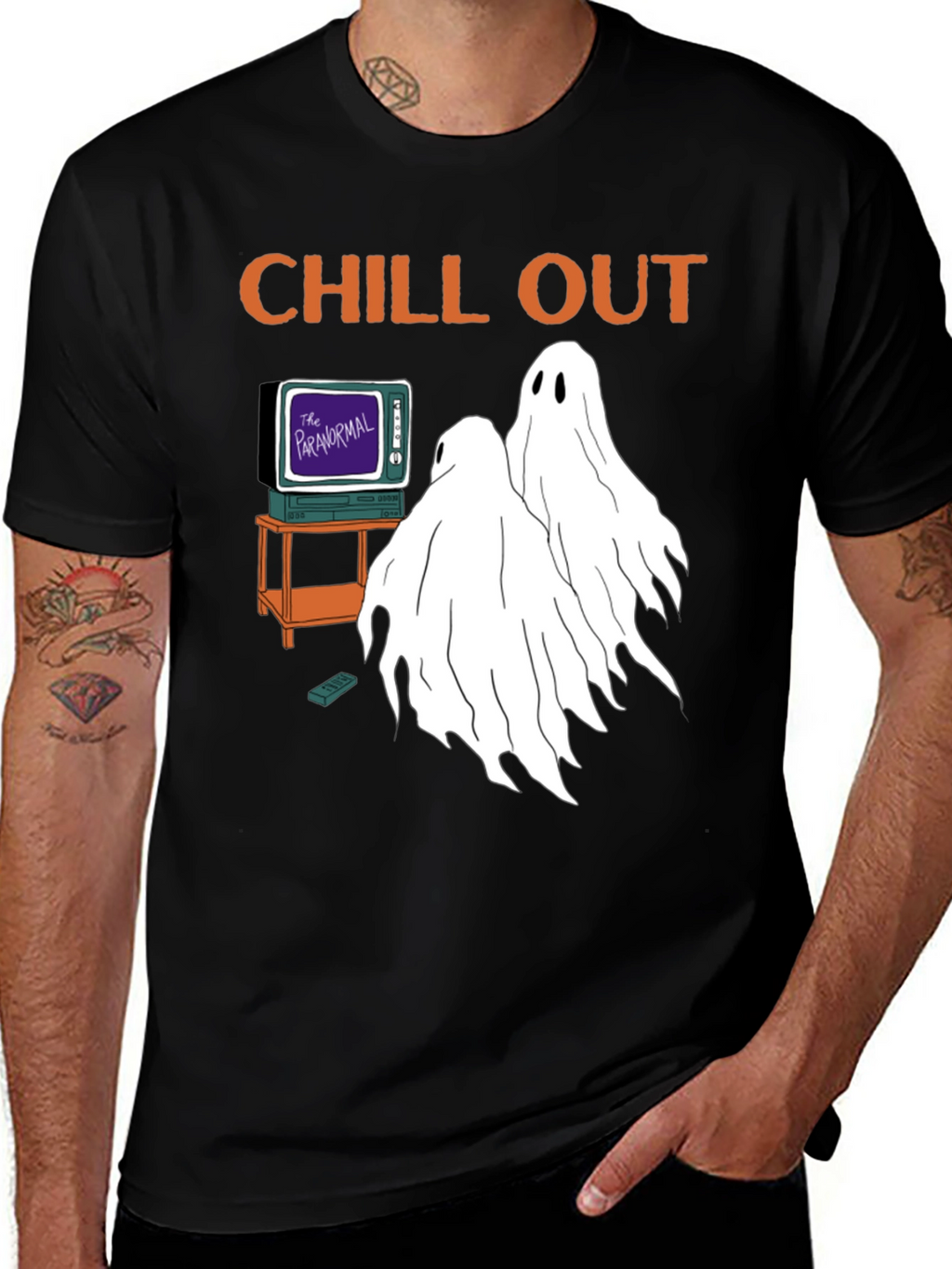 Chill Out Paranormal Ghosts T-Shirt