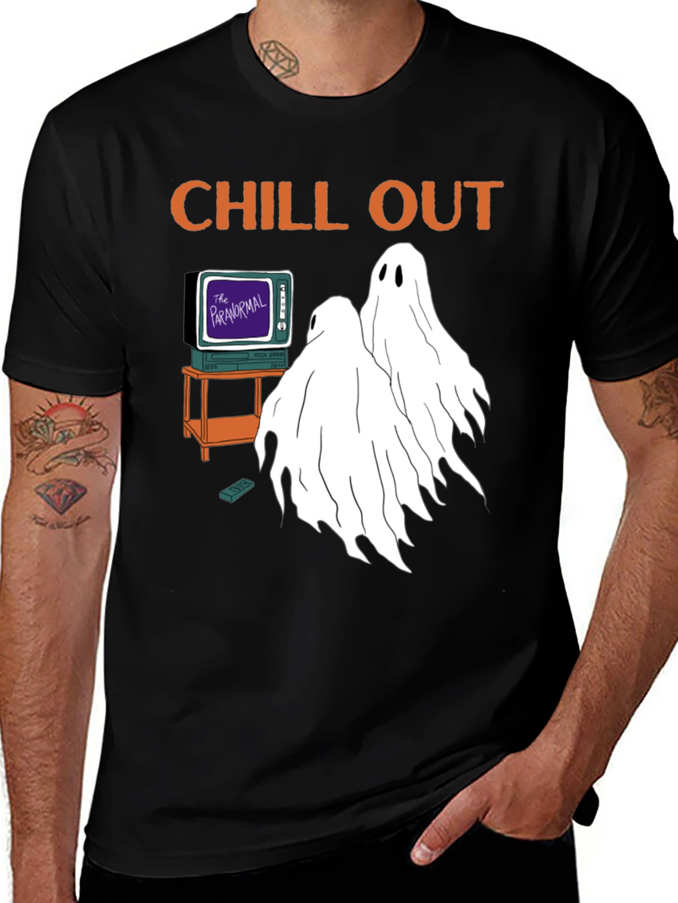 Chill Out Paranormal Ghosts T-Shirt