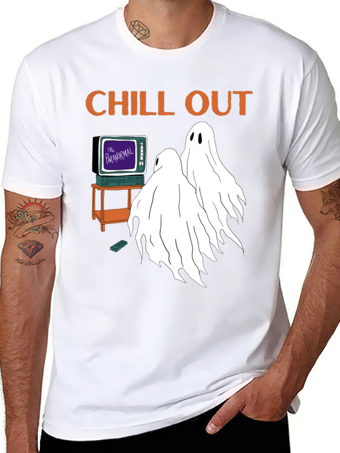 Chill Out Paranormal Ghosts T-Shirt
