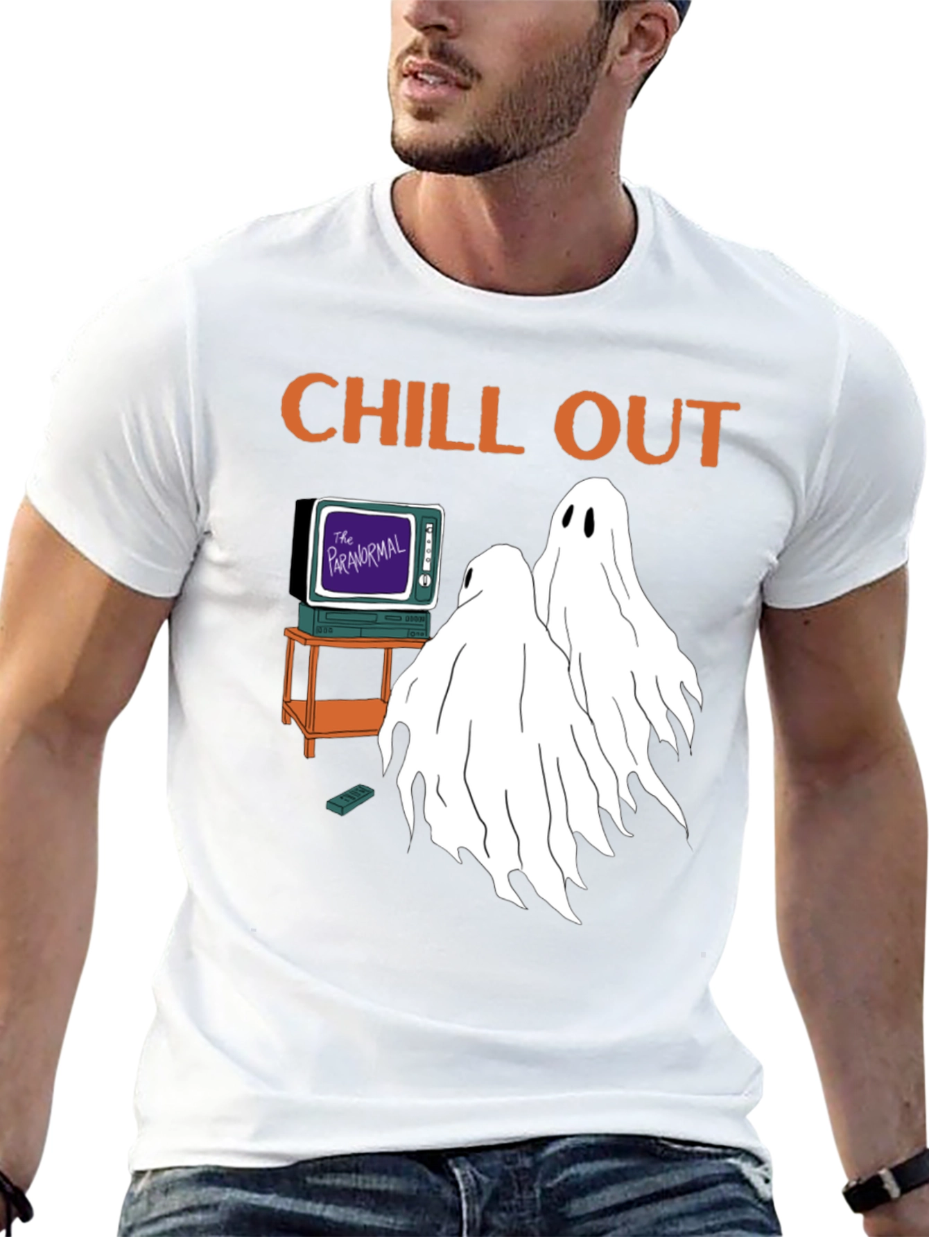 Chill Out Paranormal Ghosts T-Shirt