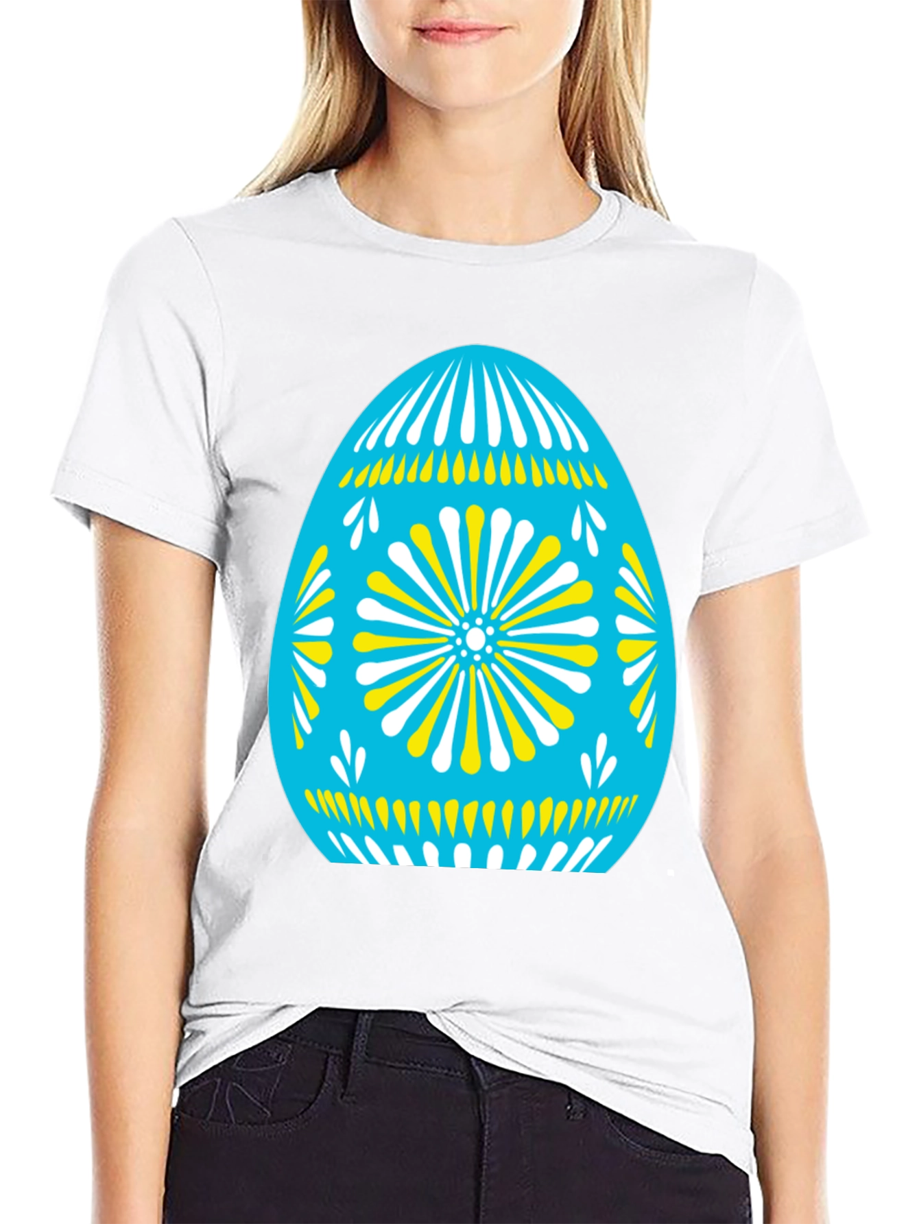 Easter Egg Graphic Tee - Festive & Fun!