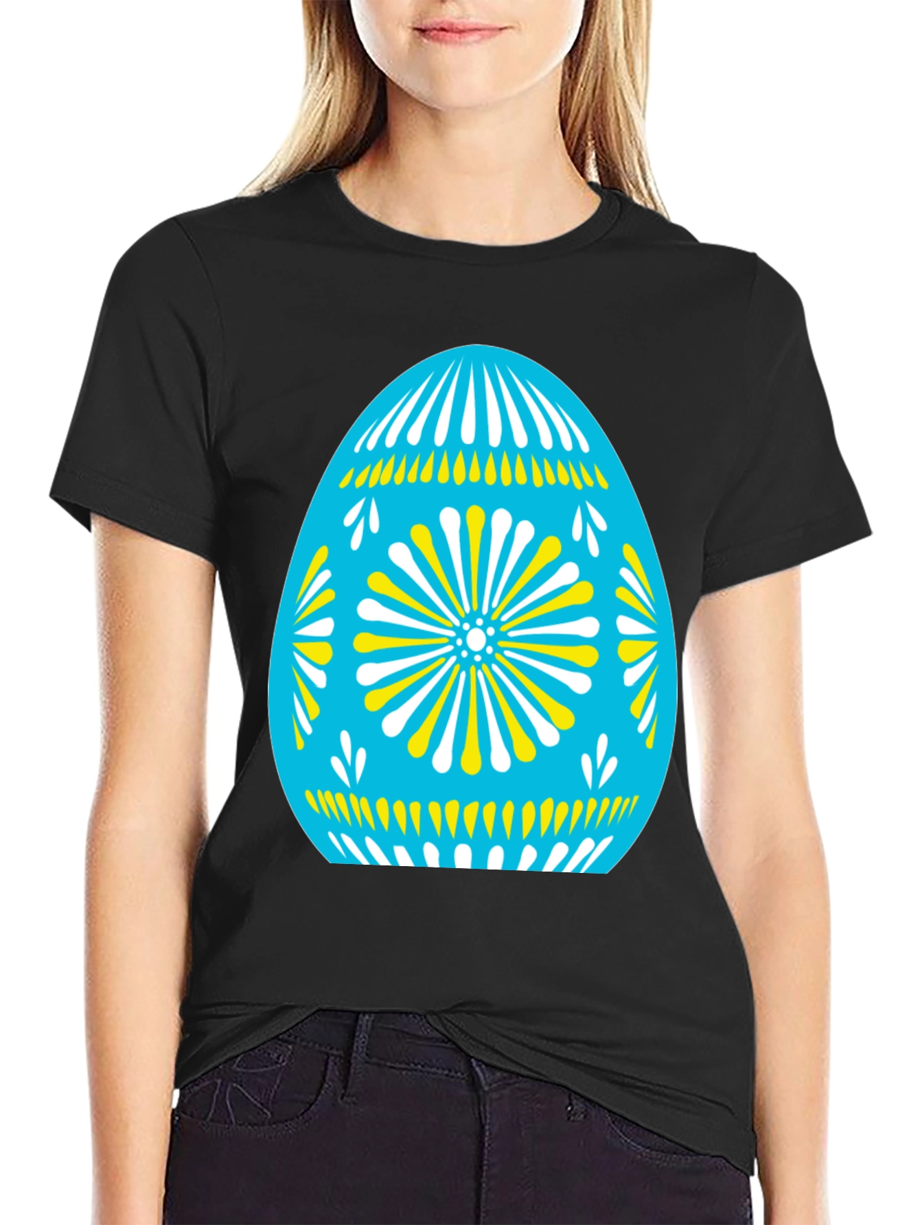 Easter Egg Graphic Tee - Festive & Fun!