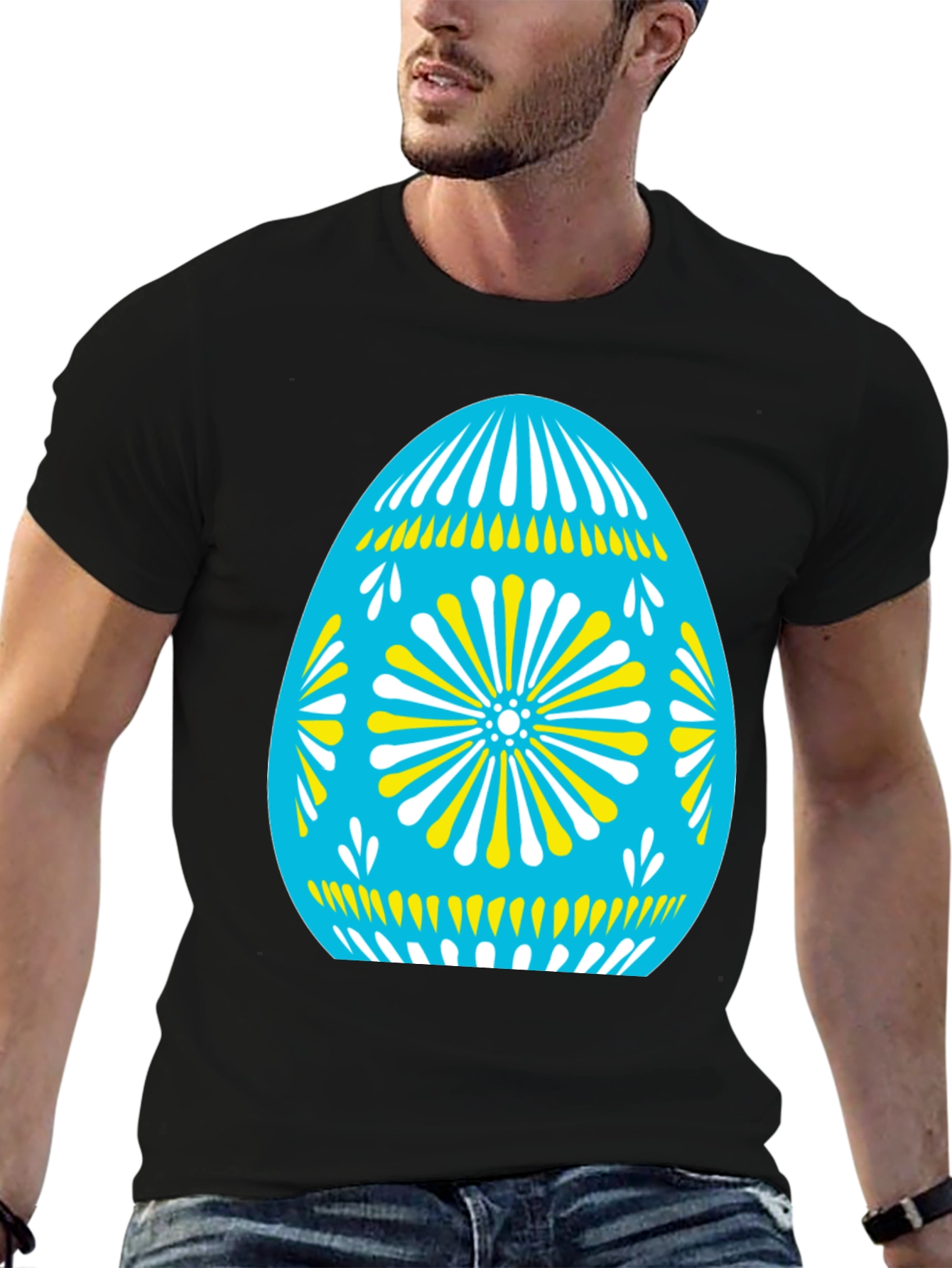 Easter Egg Graphic Tee - Festive & Fun!