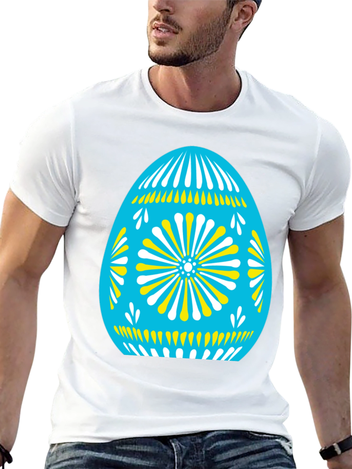 Easter Egg Graphic Tee - Festive & Fun!
