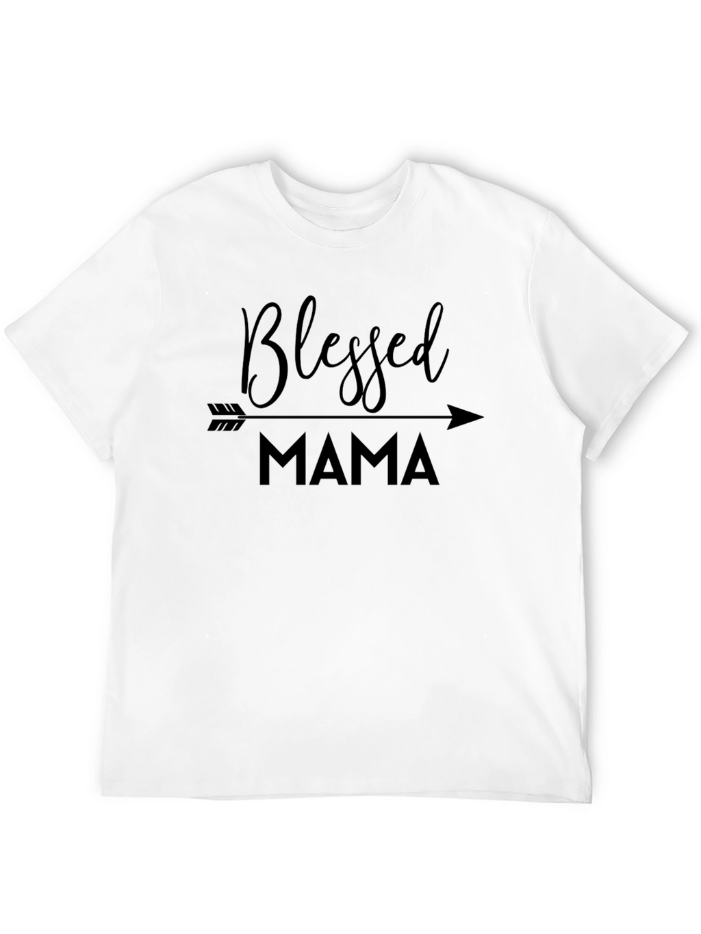 Blessed Mama Arrow Graphic T-Shirt
