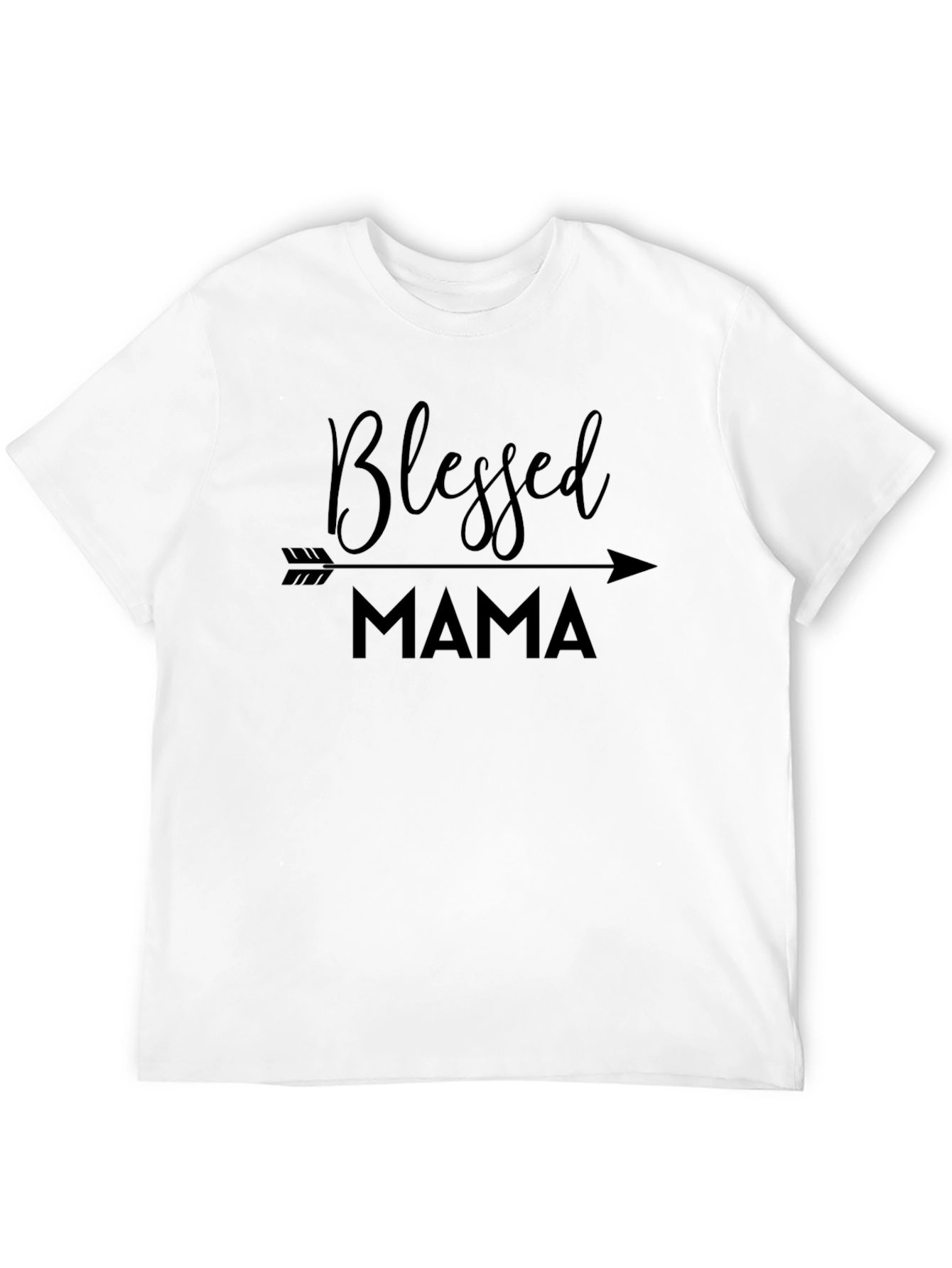 Blessed Mama Arrow Graphic T-Shirt