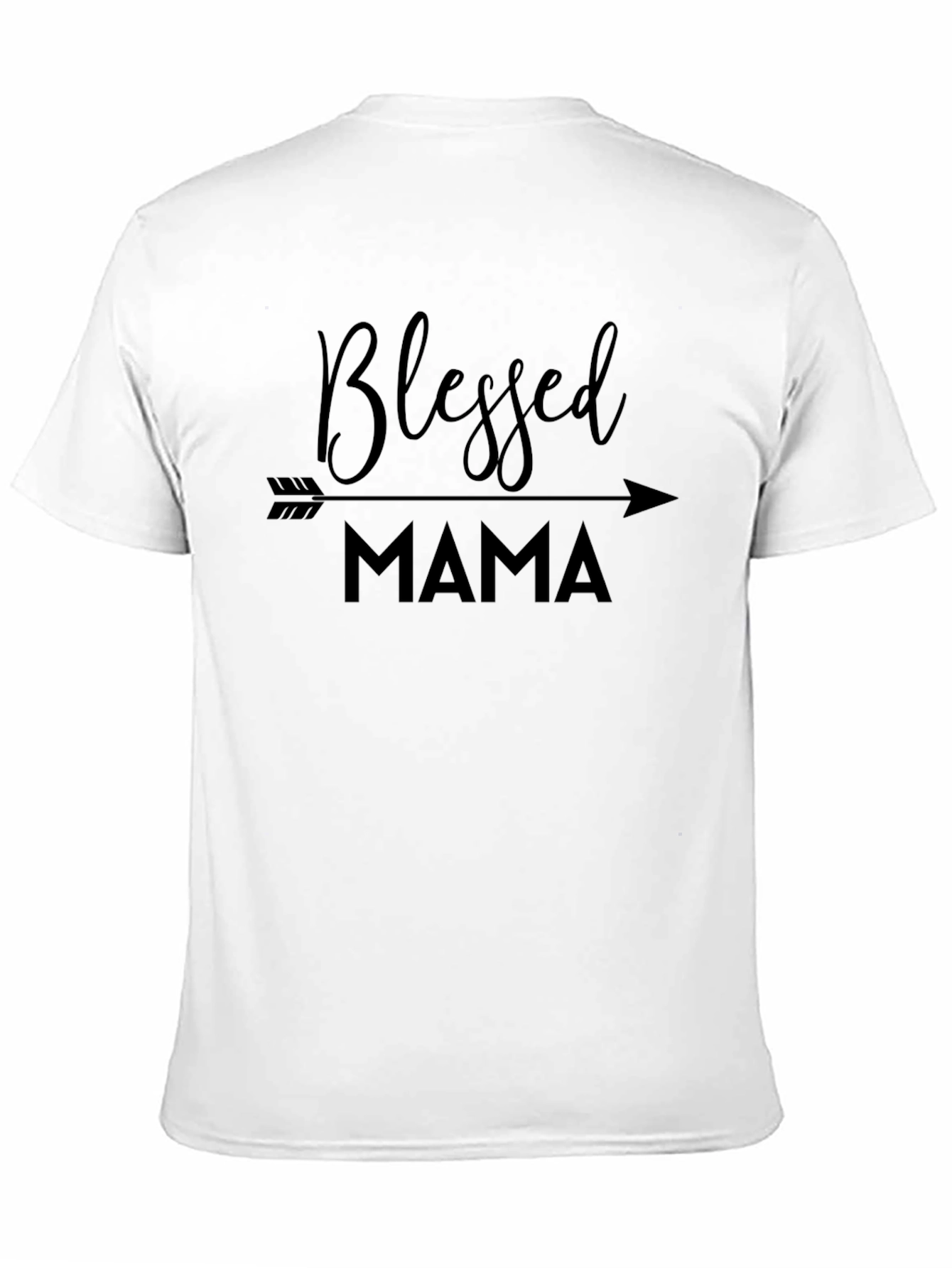 Blessed Mama Arrow Graphic T-Shirt