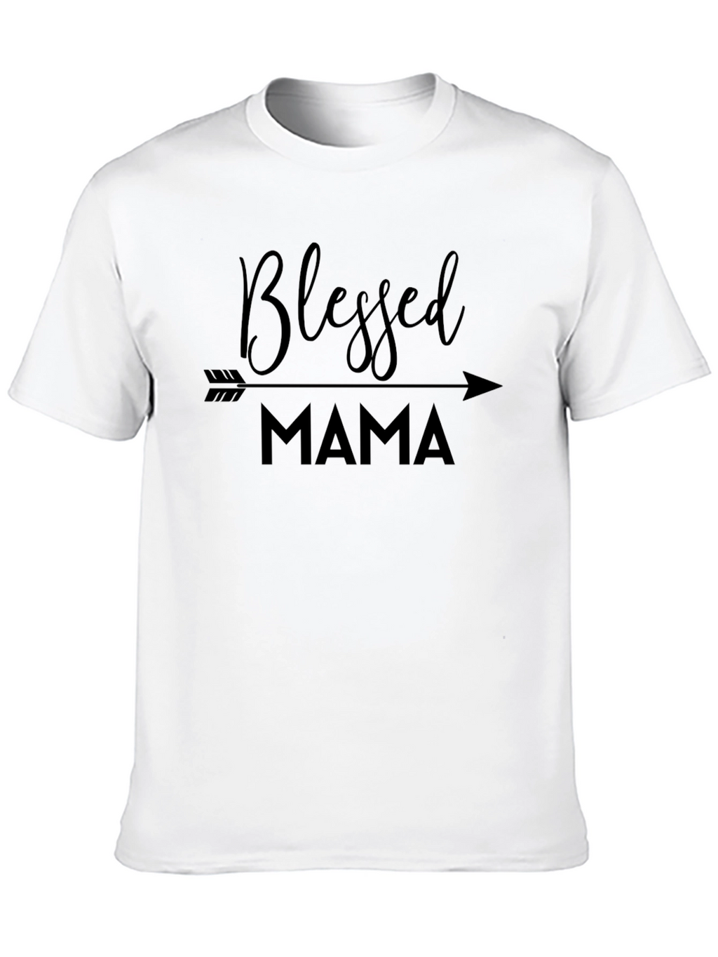 Blessed Mama Arrow Graphic T-Shirt