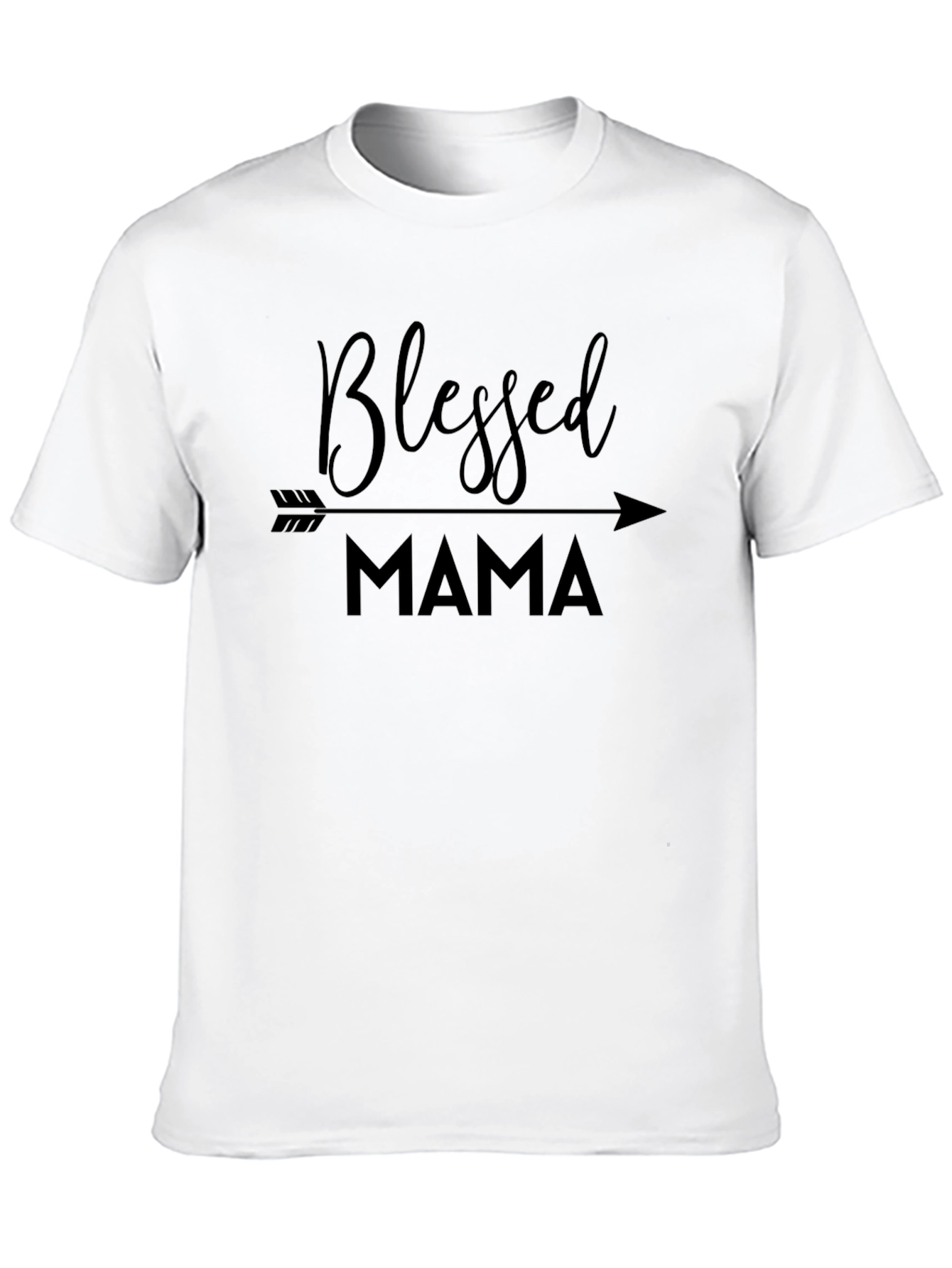 Blessed Mama Arrow Graphic T-Shirt