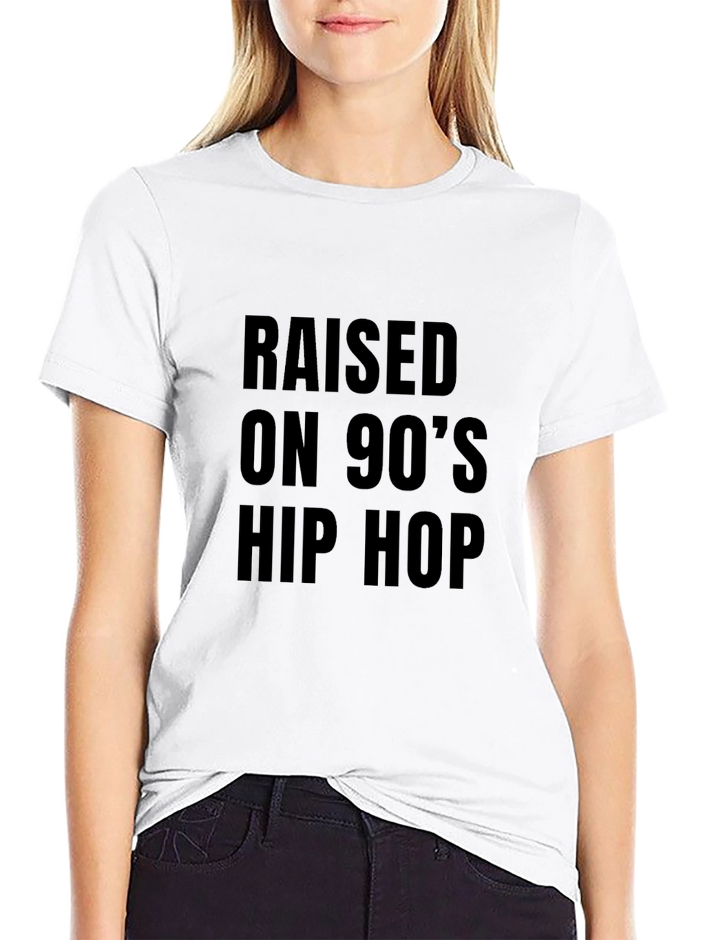 Raised on 90s Hip Hop Graphic Tee