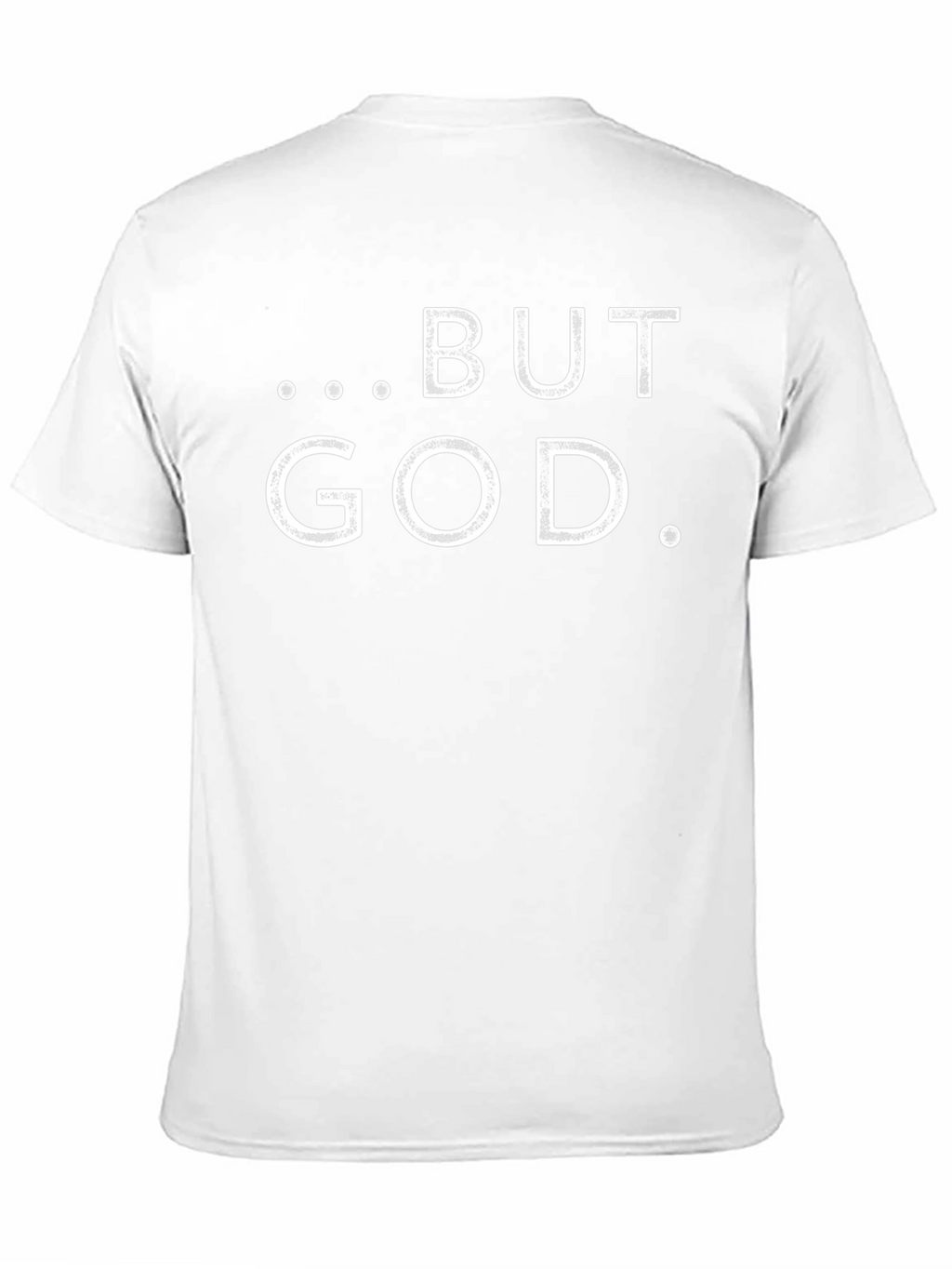 But God T-Shirt - Christian Apparel Black
