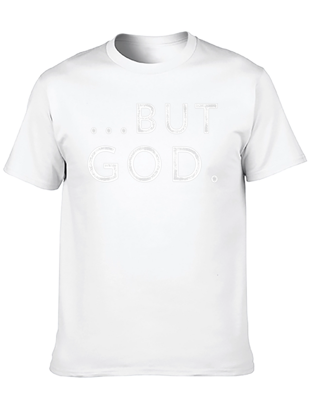 But God T-Shirt - Christian Apparel Black