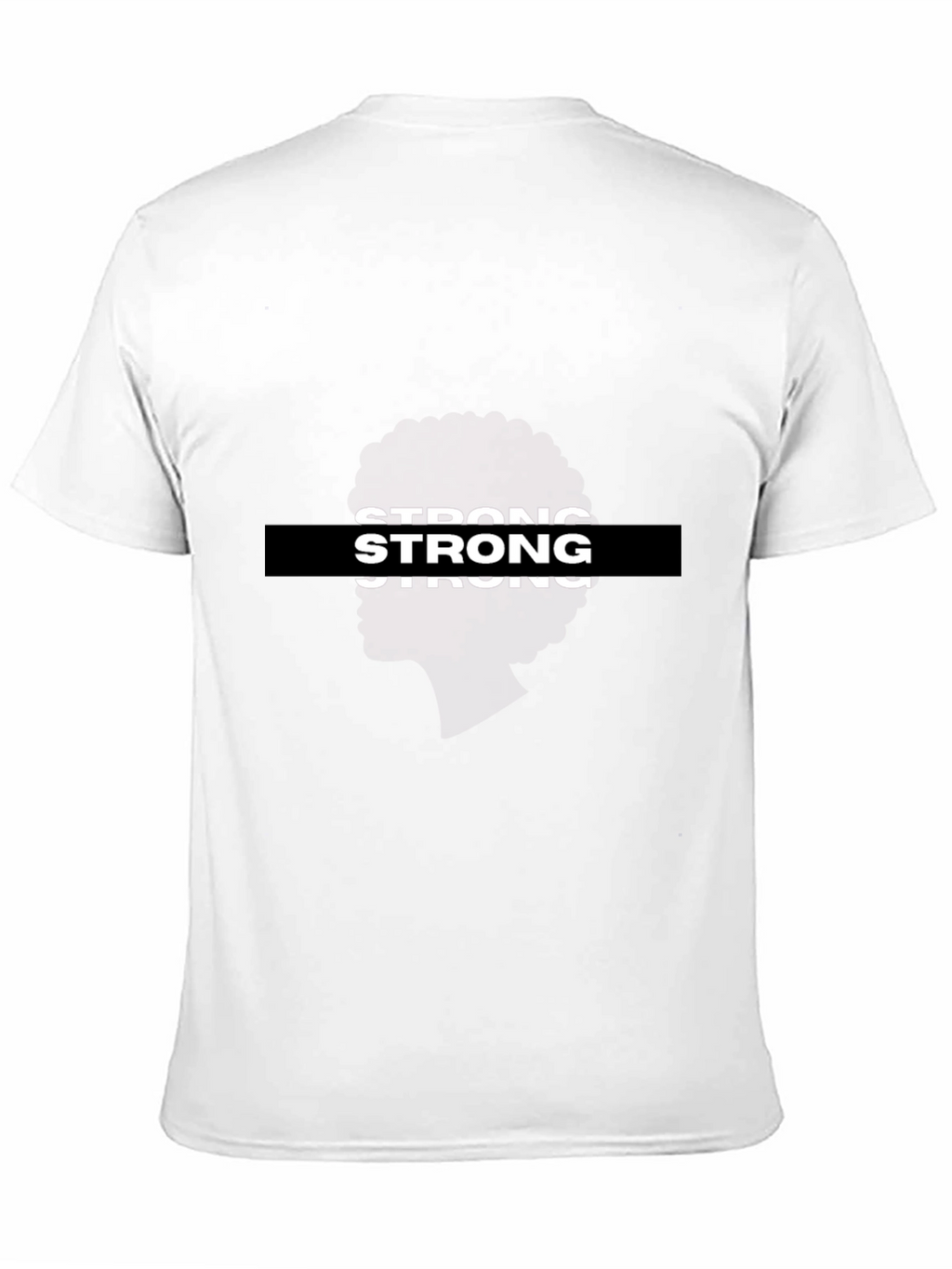Strong Graphic Black T-Shirt