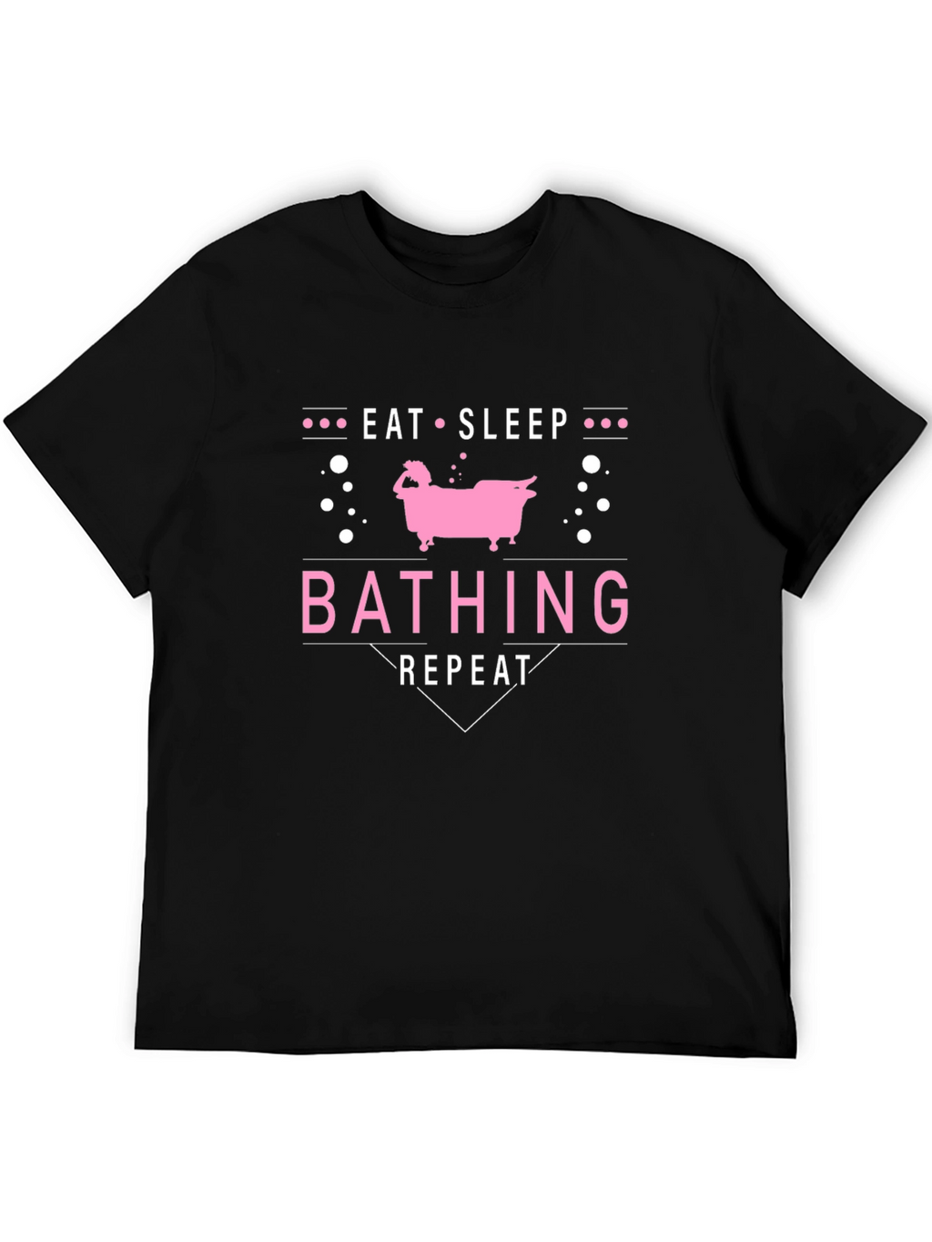 Eat Sleep Bathing Repeat Graphic Tee