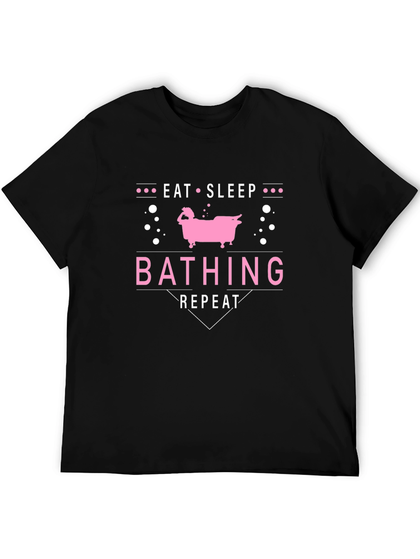Eat Sleep Bathing Repeat Graphic Tee