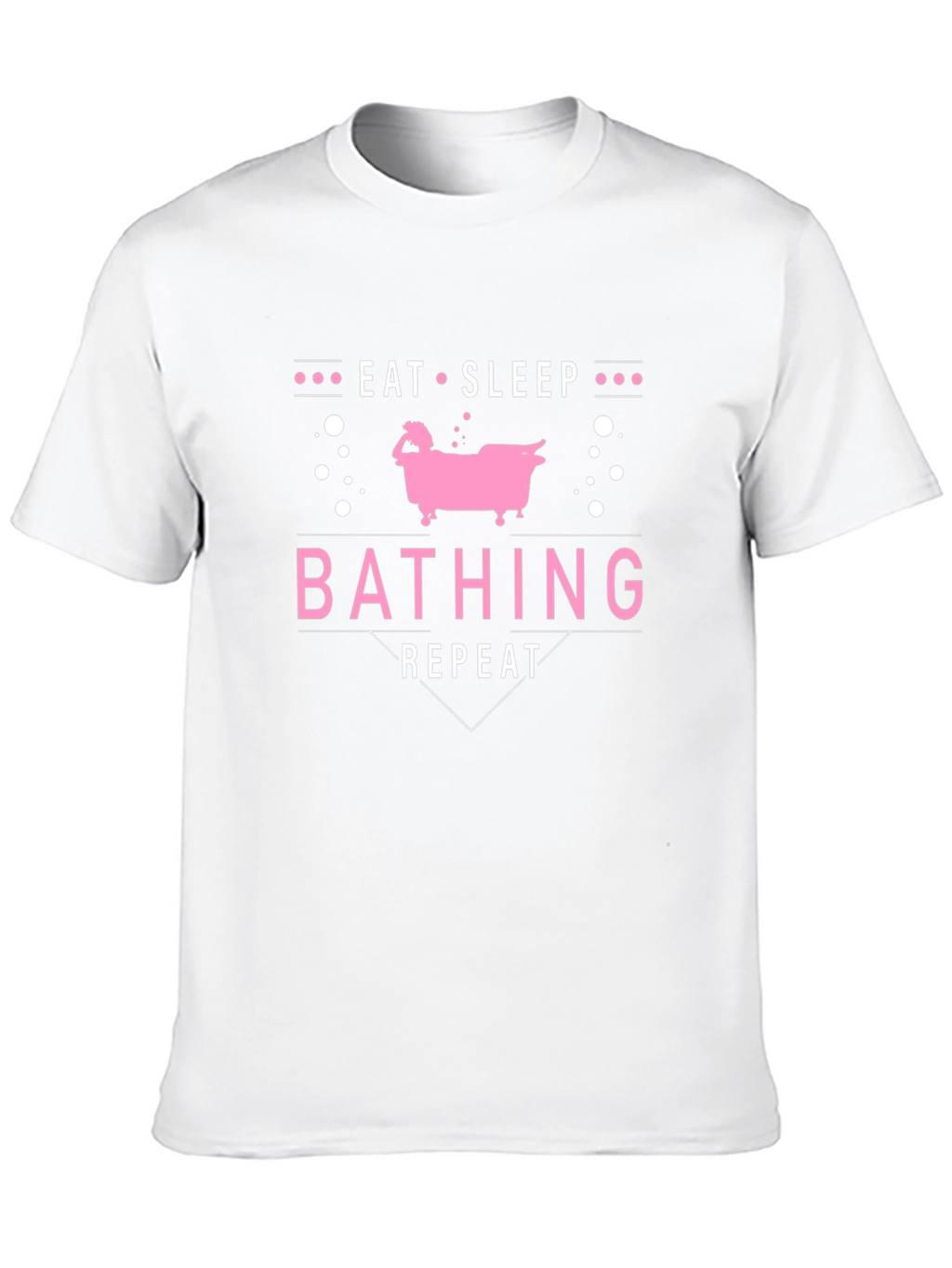 Eat Sleep Bathing Repeat Graphic Tee