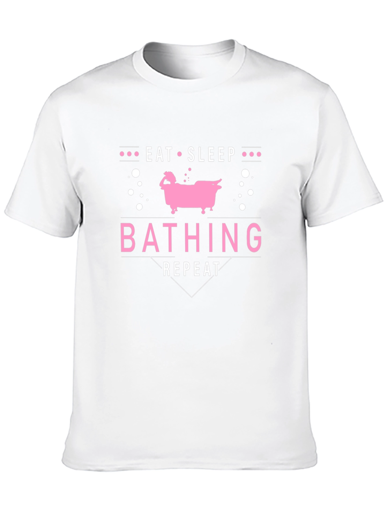 Eat Sleep Bathing Repeat Graphic Tee