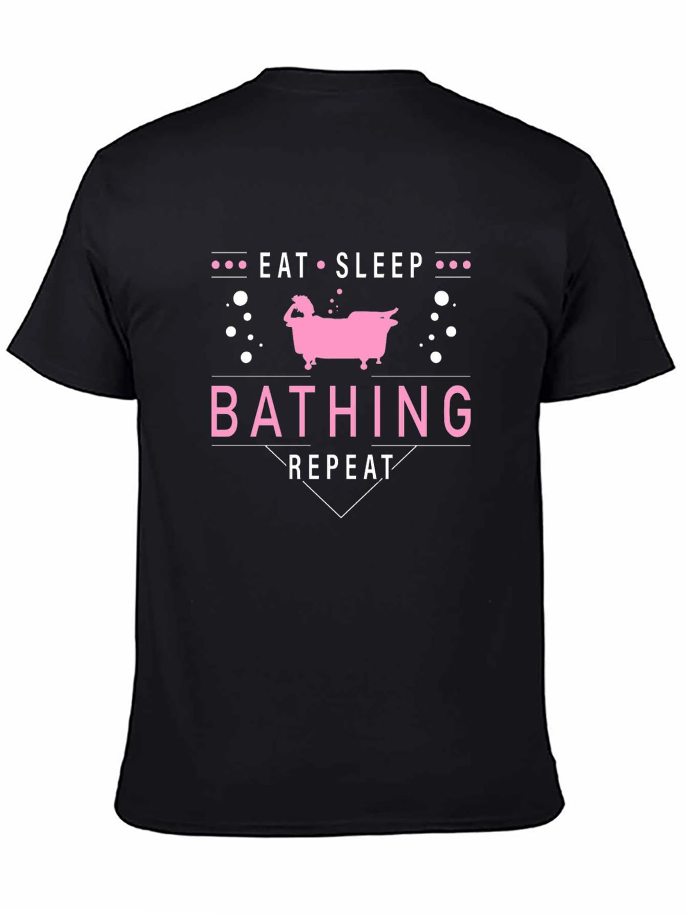 Eat Sleep Bathing Repeat Graphic Tee