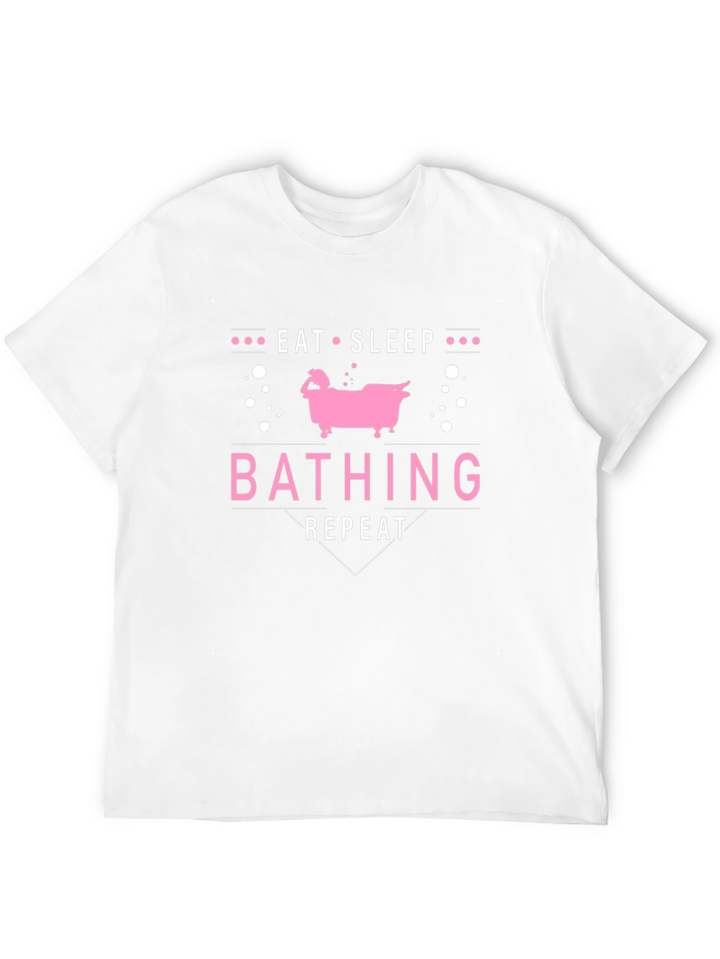 Eat Sleep Bathing Repeat Graphic Tee